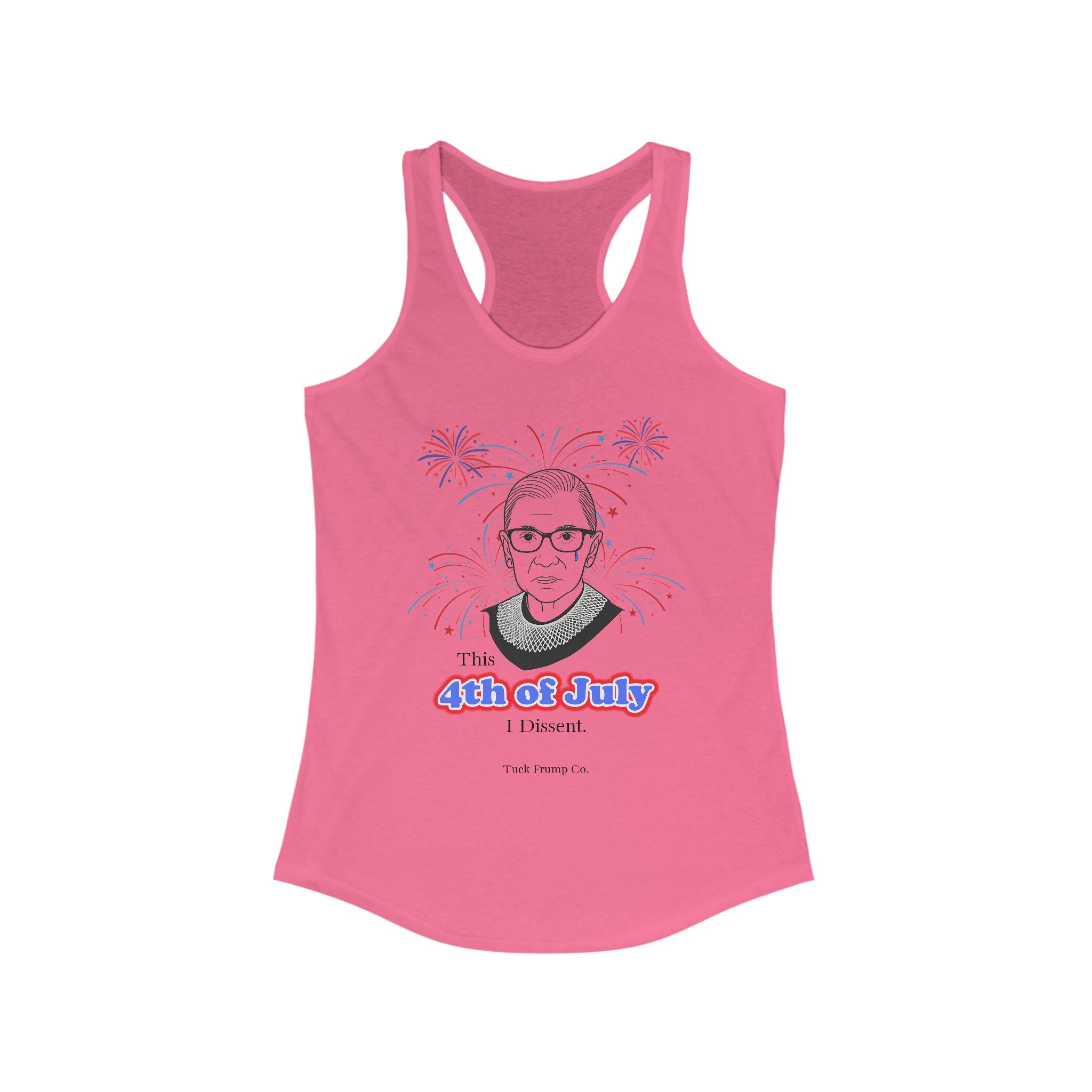 ✊ “This 4th of July, I Dissent” Women’s Racerback Tank