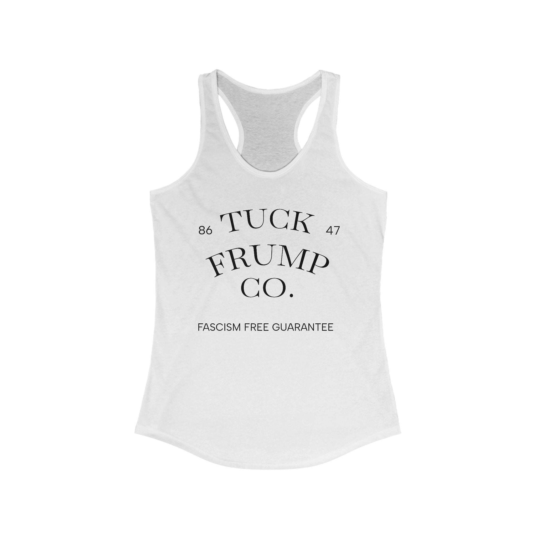 Tuck Frump Co. Minimalist Racerback Tank – Women’s Cut