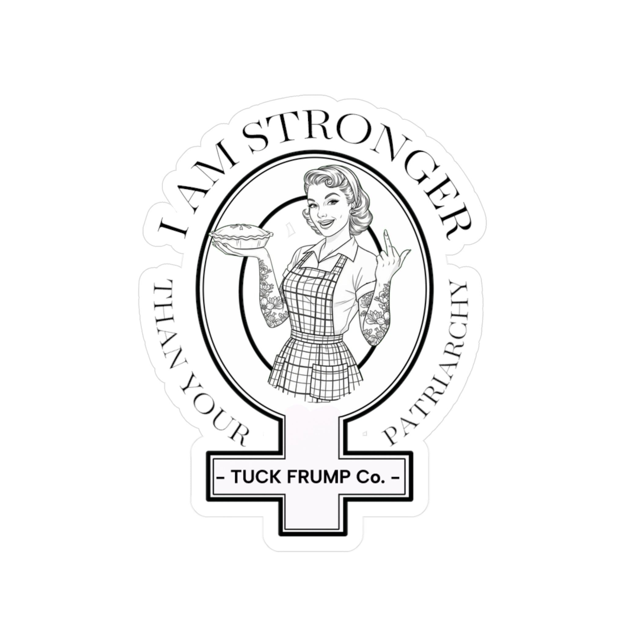 I. Am. Strong. - Vinyl Cut Sticker