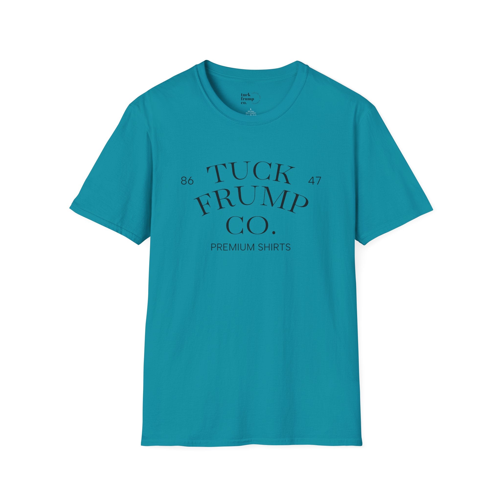 Tuck Frump Co. Minimalist T-Shirt:  Subtle Anti-Fascist Graphic Tee