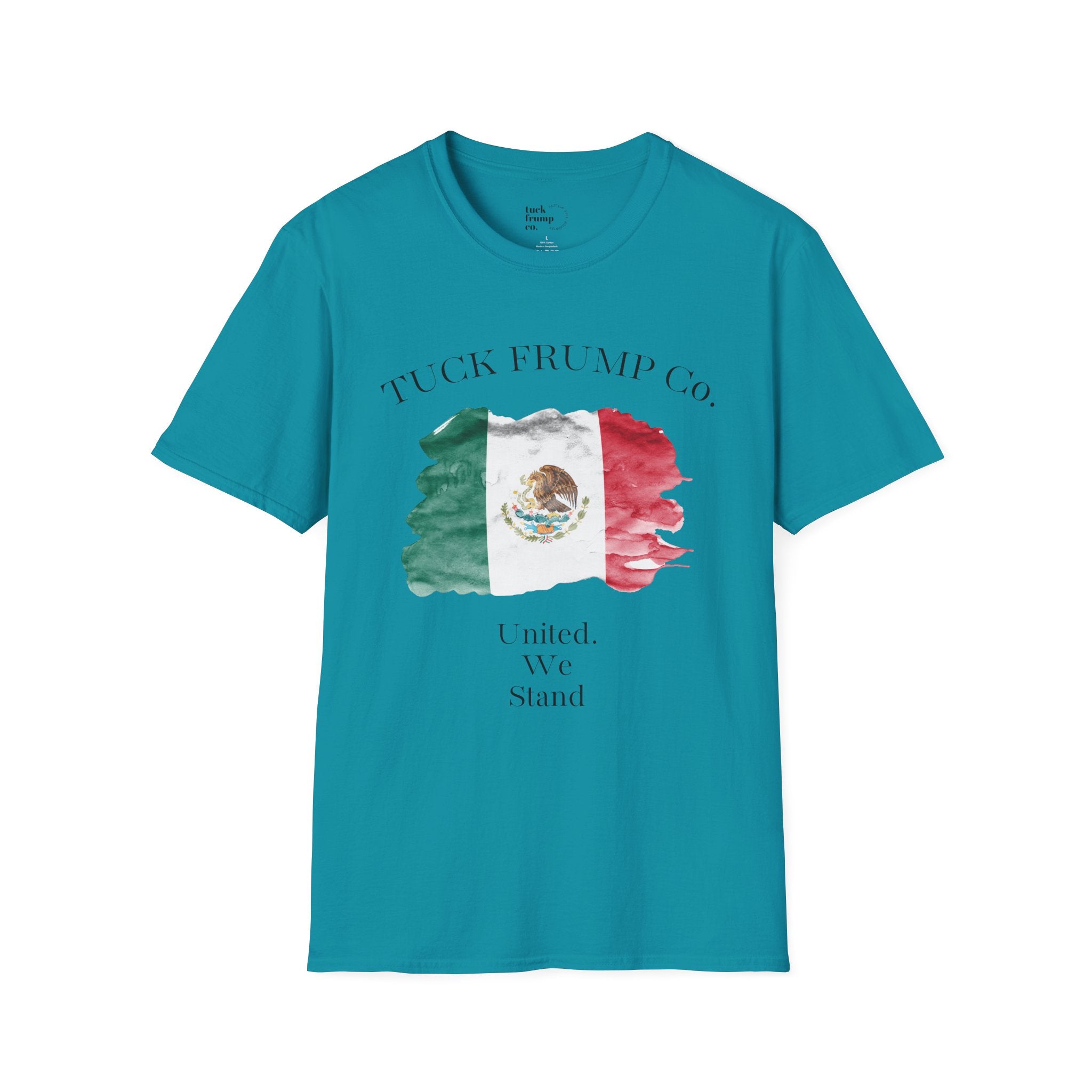 “United. We Stand” – Mexico Flag Tee
