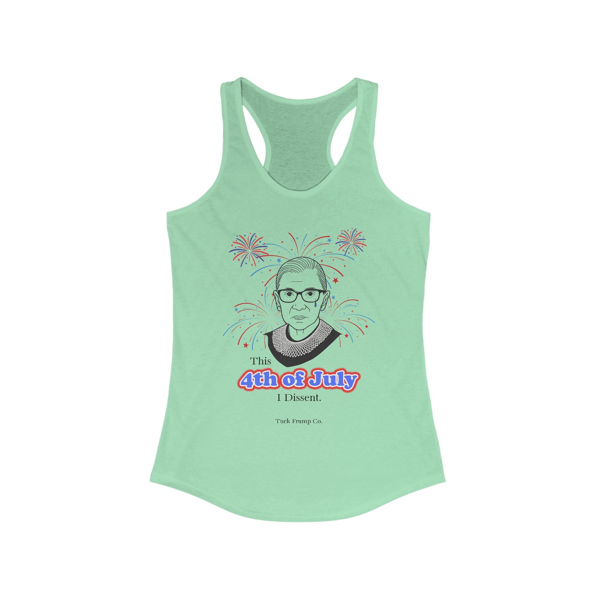 ✊ “This 4th of July, I Dissent” Women’s Racerback Tank