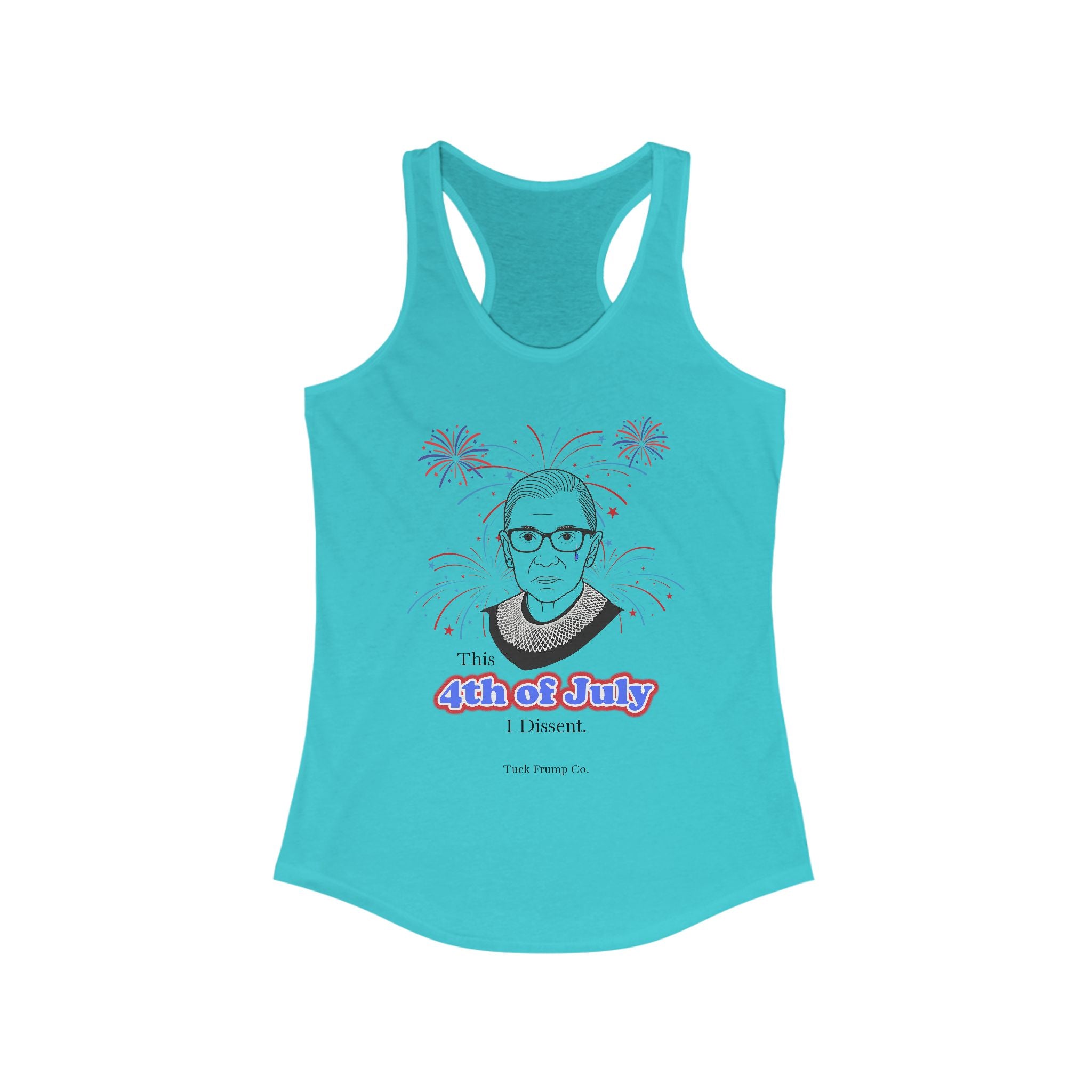 ✊ “This 4th of July, I Dissent” Women’s Racerback Tank