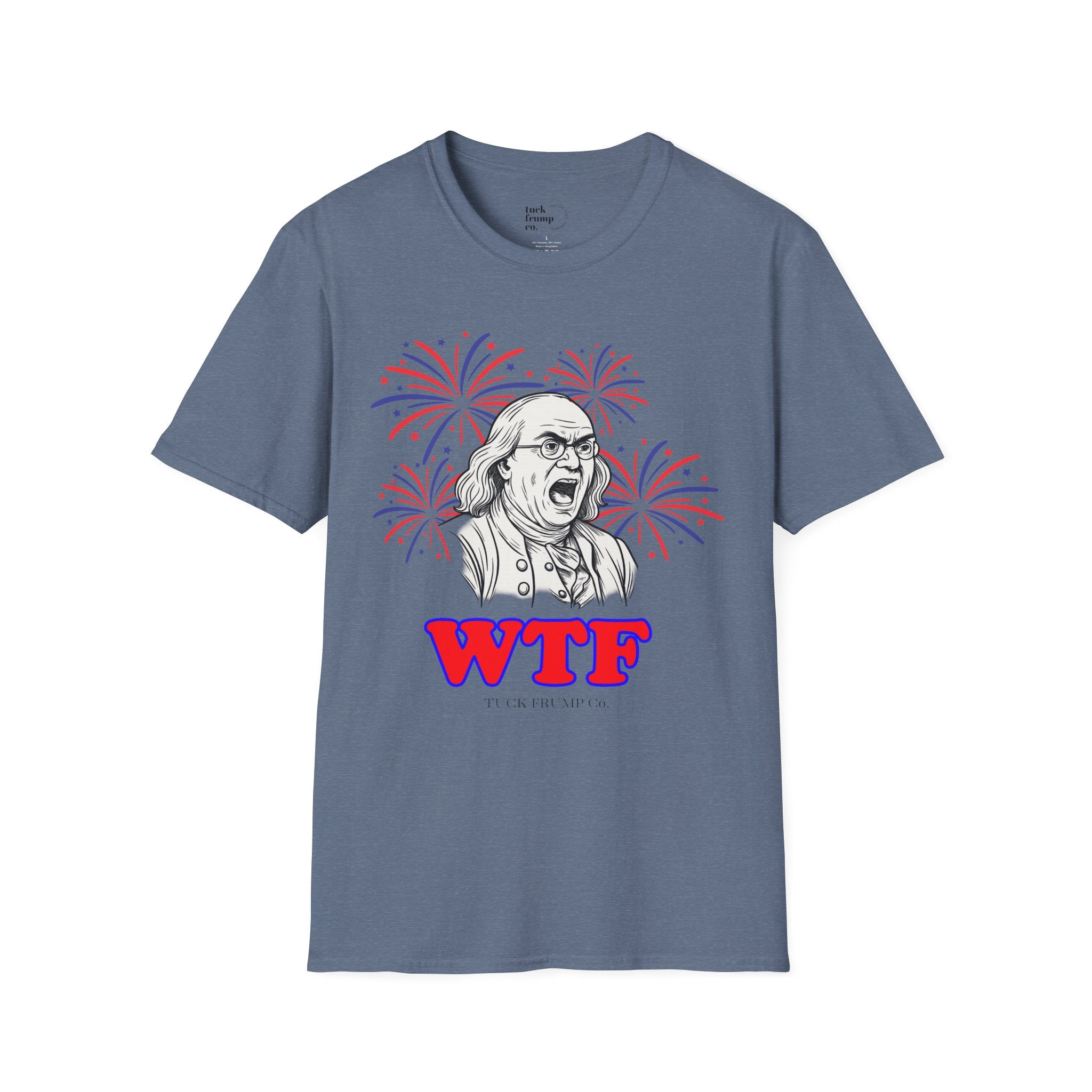 🧨 WTF – Ben Franklin Fireworks Tee