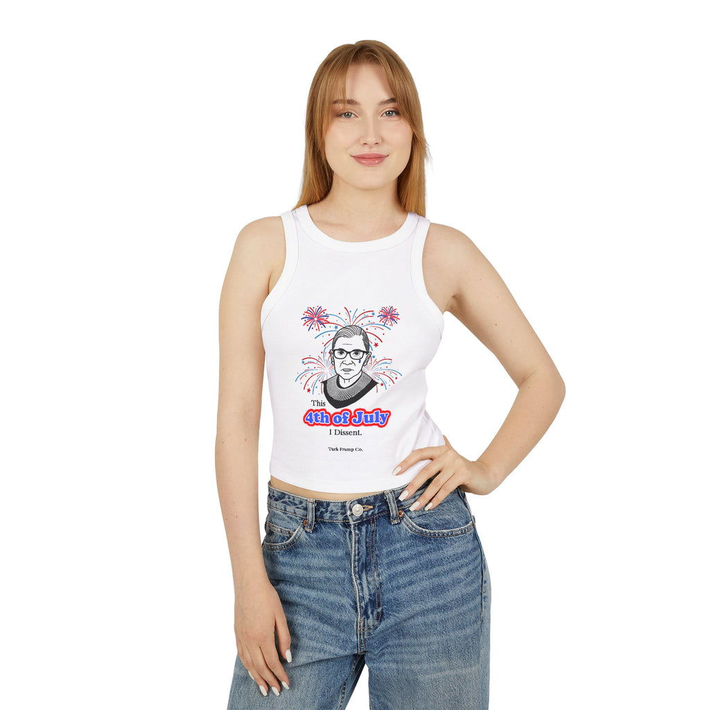✊ “This 4th of July, I Dissent” Women’s Racerback Tank