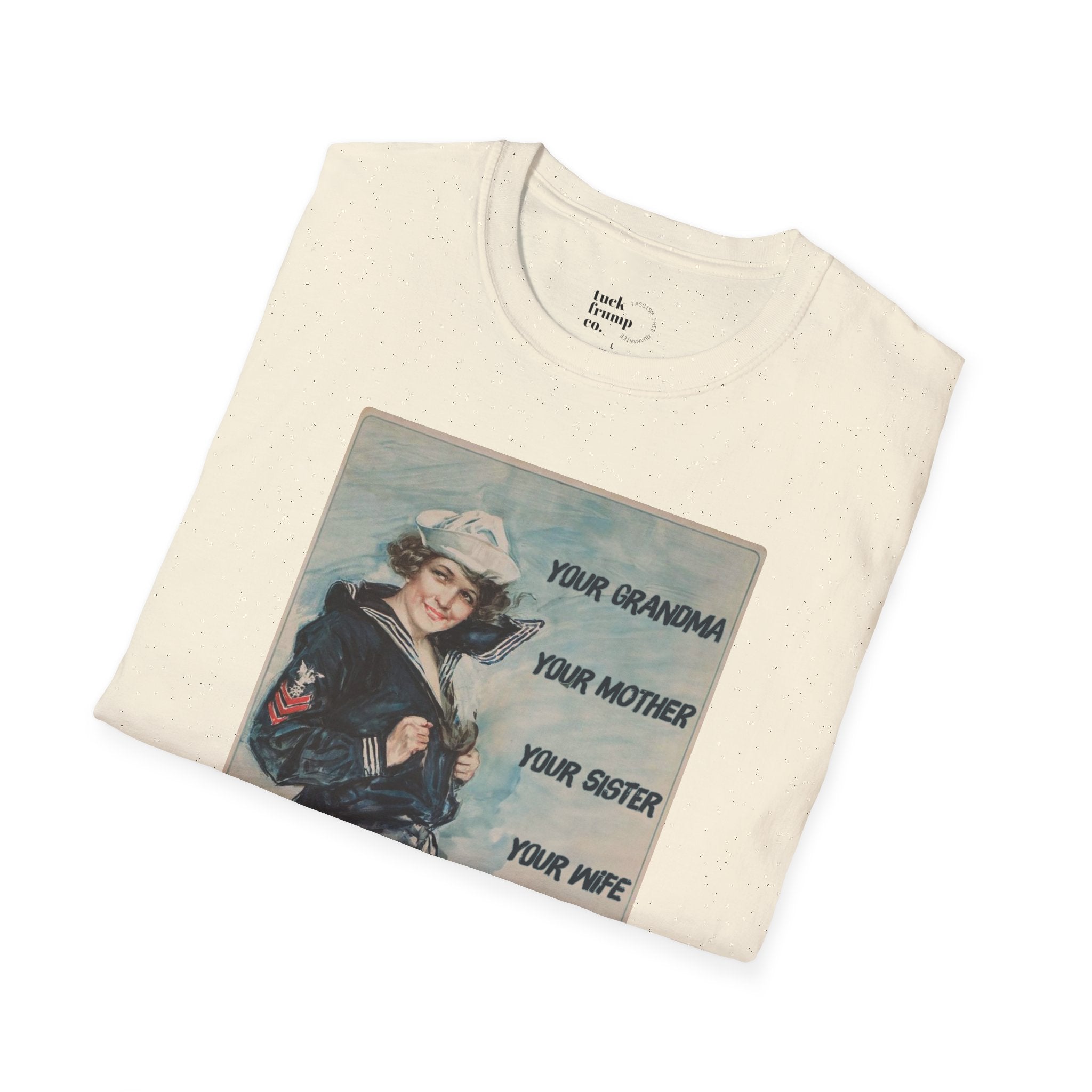 Vintage Woman Power T-Shirt