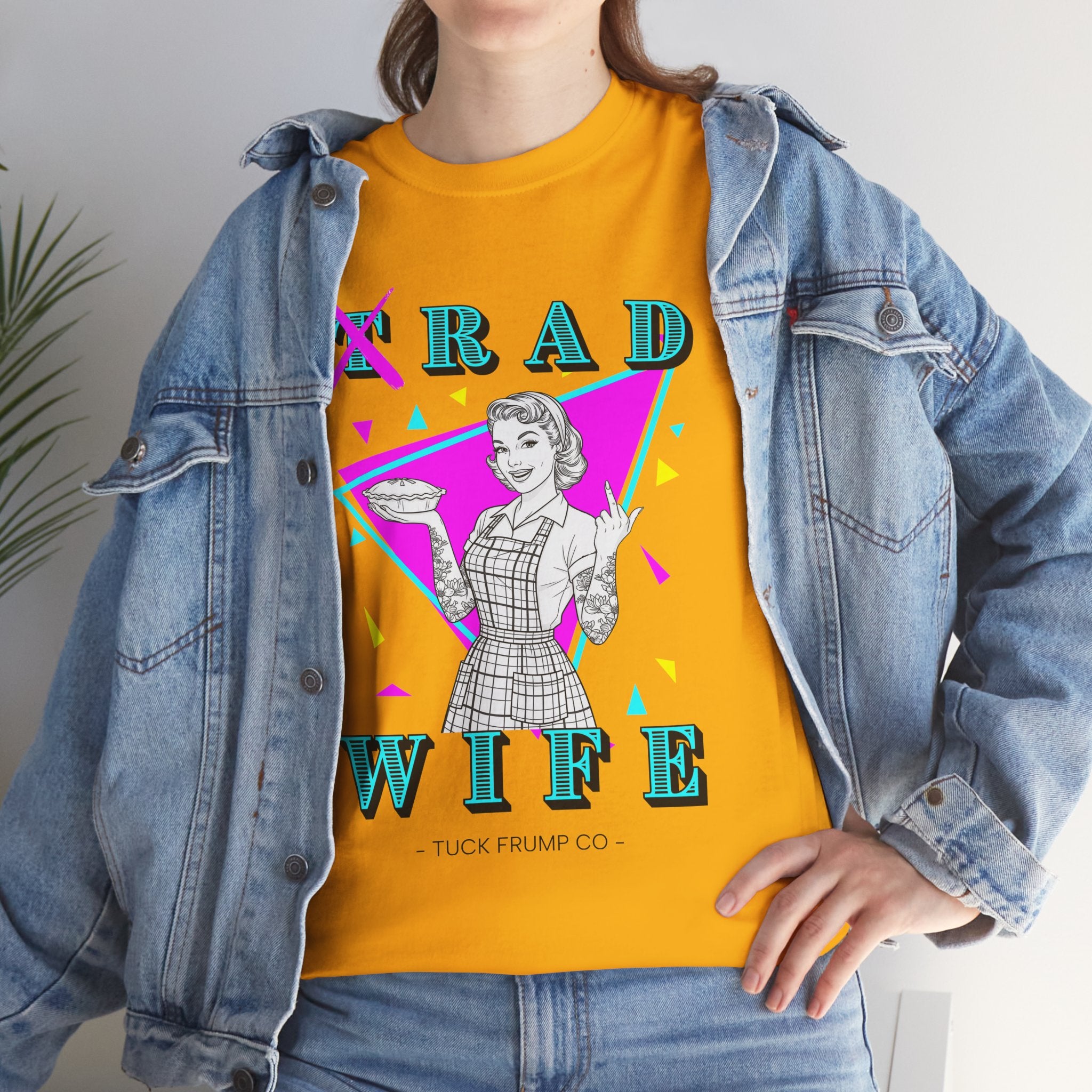 RAD WIFE T-SHIRT - 100% Heavy Cotton