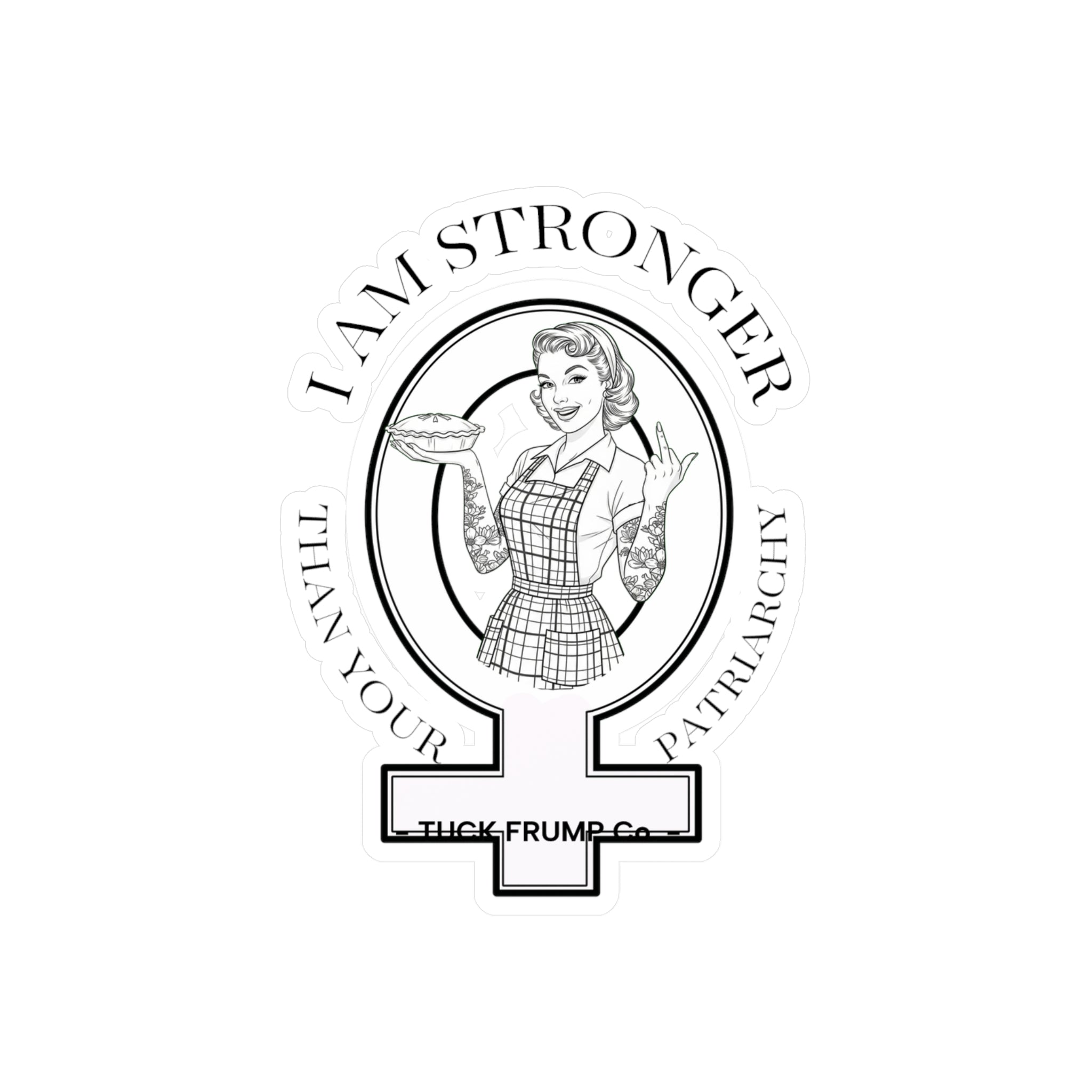 I. Am. Strong. - Vinyl Cut Sticker