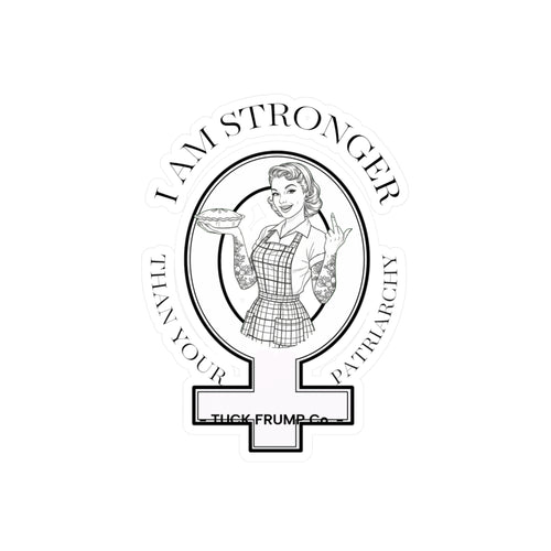 I. Am. Strong. - Vinyl Cut Sticker