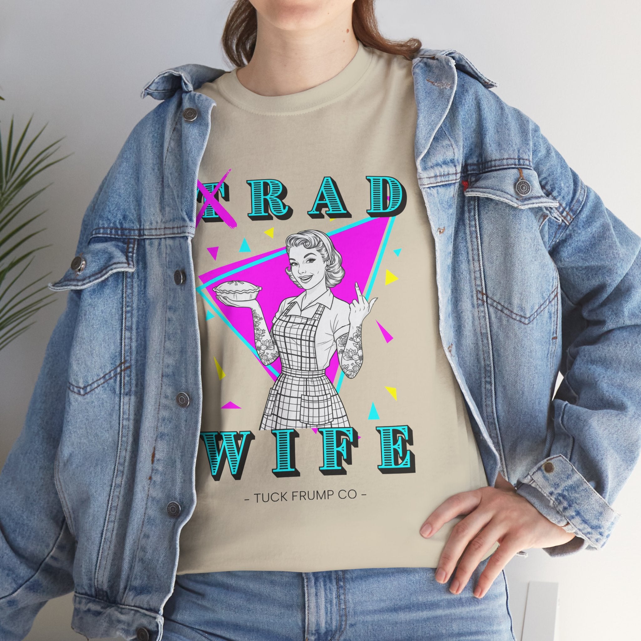 RAD WIFE T-SHIRT - 100% Heavy Cotton