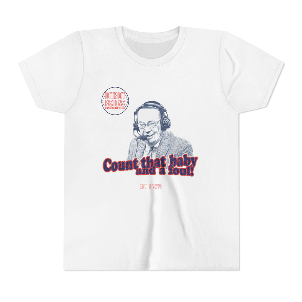 Youth Tee — "Count That Baby And A Soul" Retro Radio DJ Graphic Shirt