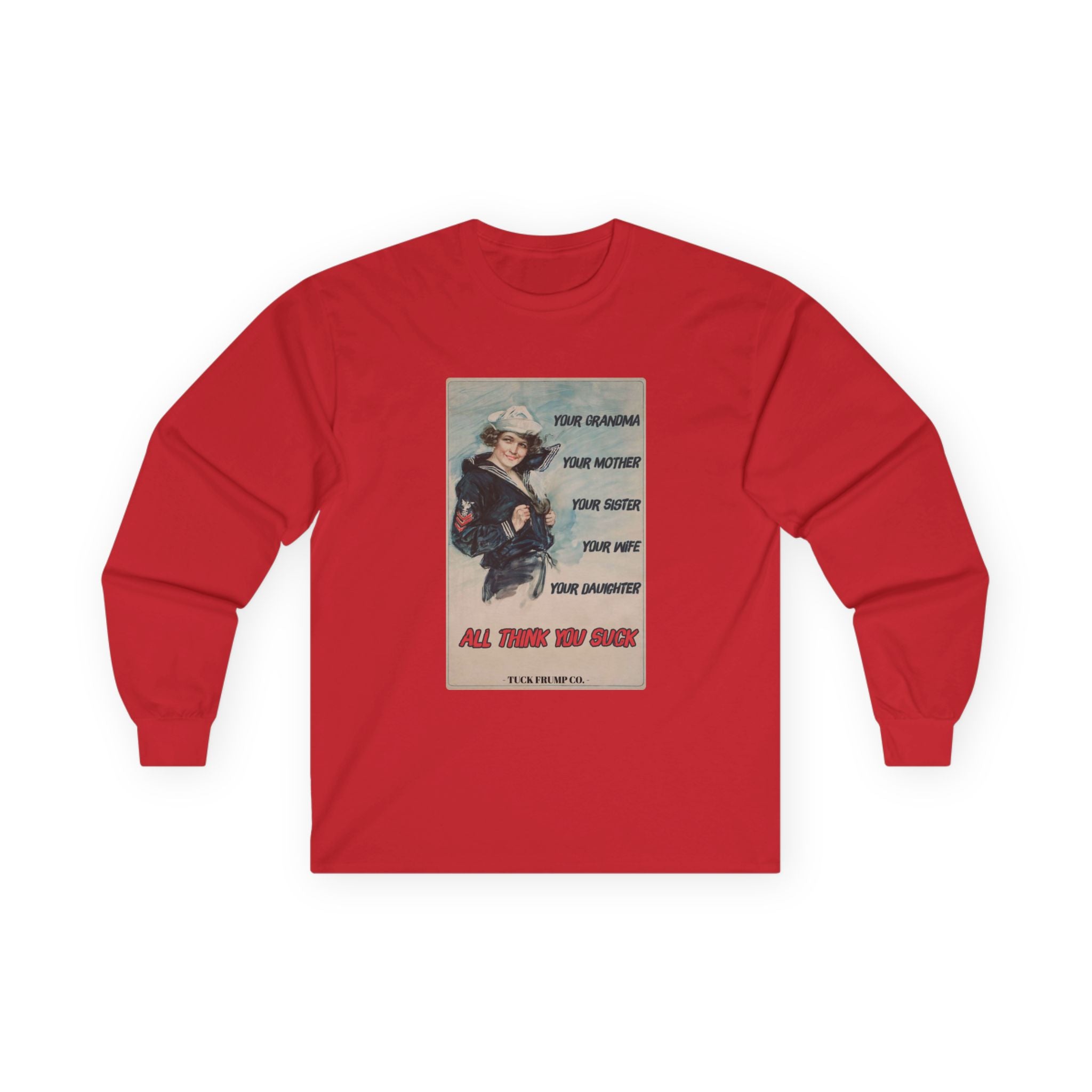 Vintage Woman Power - Long Sleeve T-Shirt