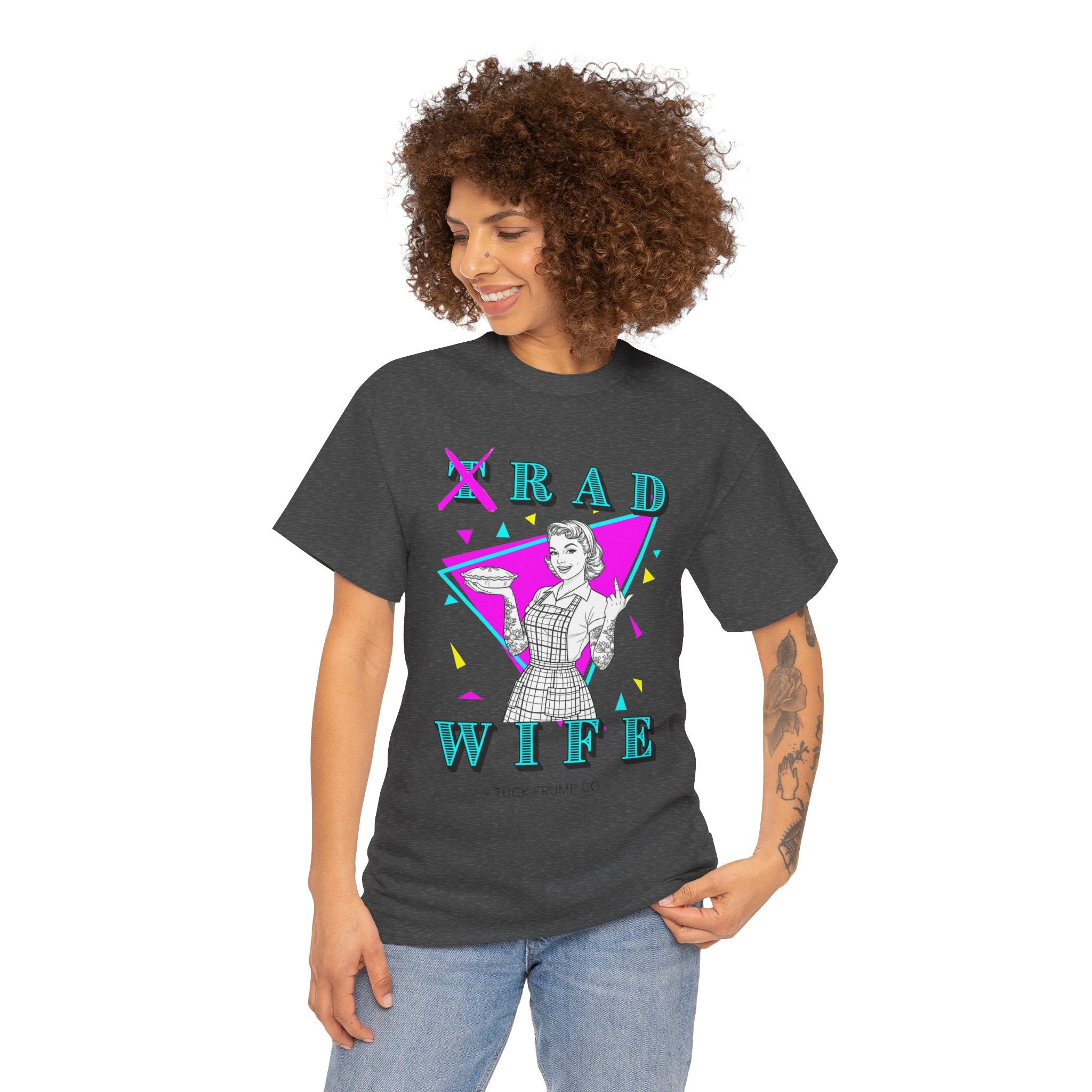 RAD WIFE T-SHIRT - 100% Heavy Cotton
