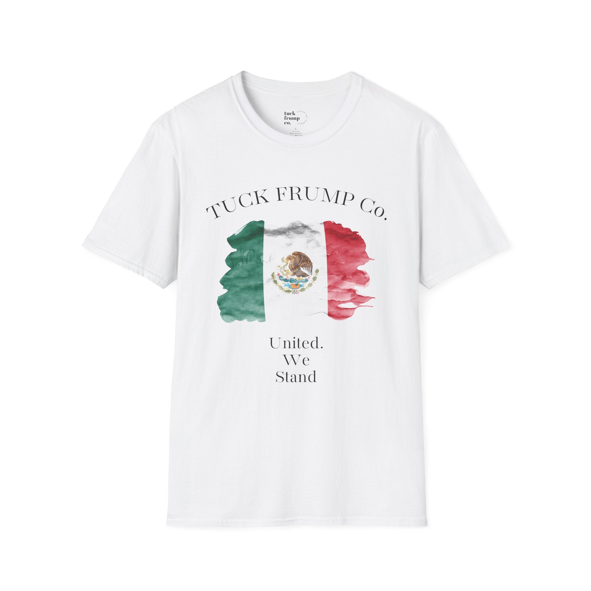 “United. We Stand” – Mexico Flag Tee