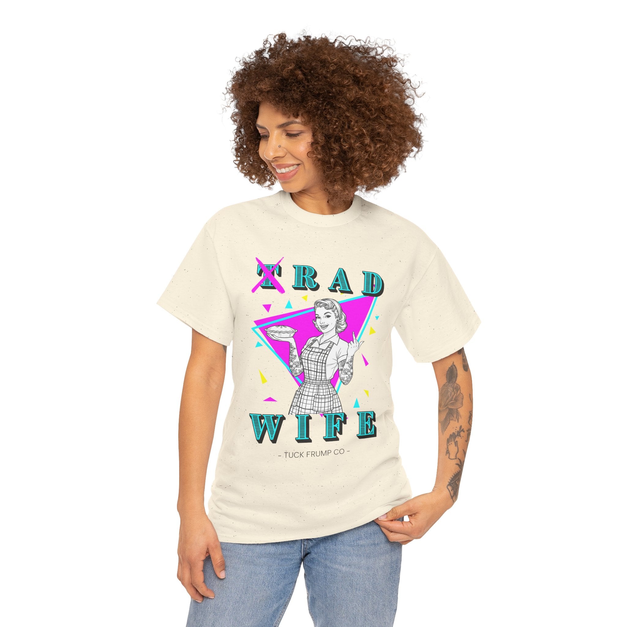 RAD WIFE T-SHIRT - 100% Heavy Cotton