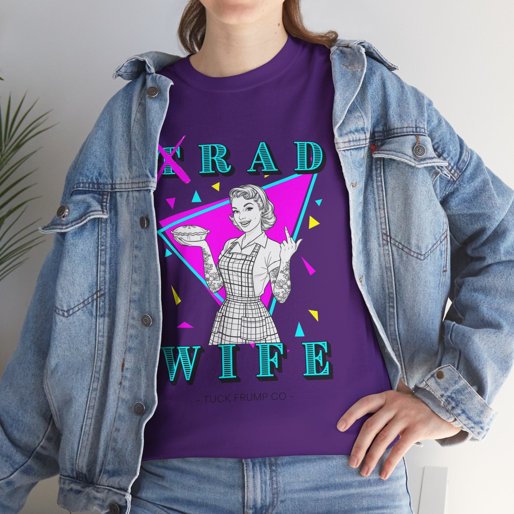 RAD WIFE T-SHIRT - 100% Heavy Cotton
