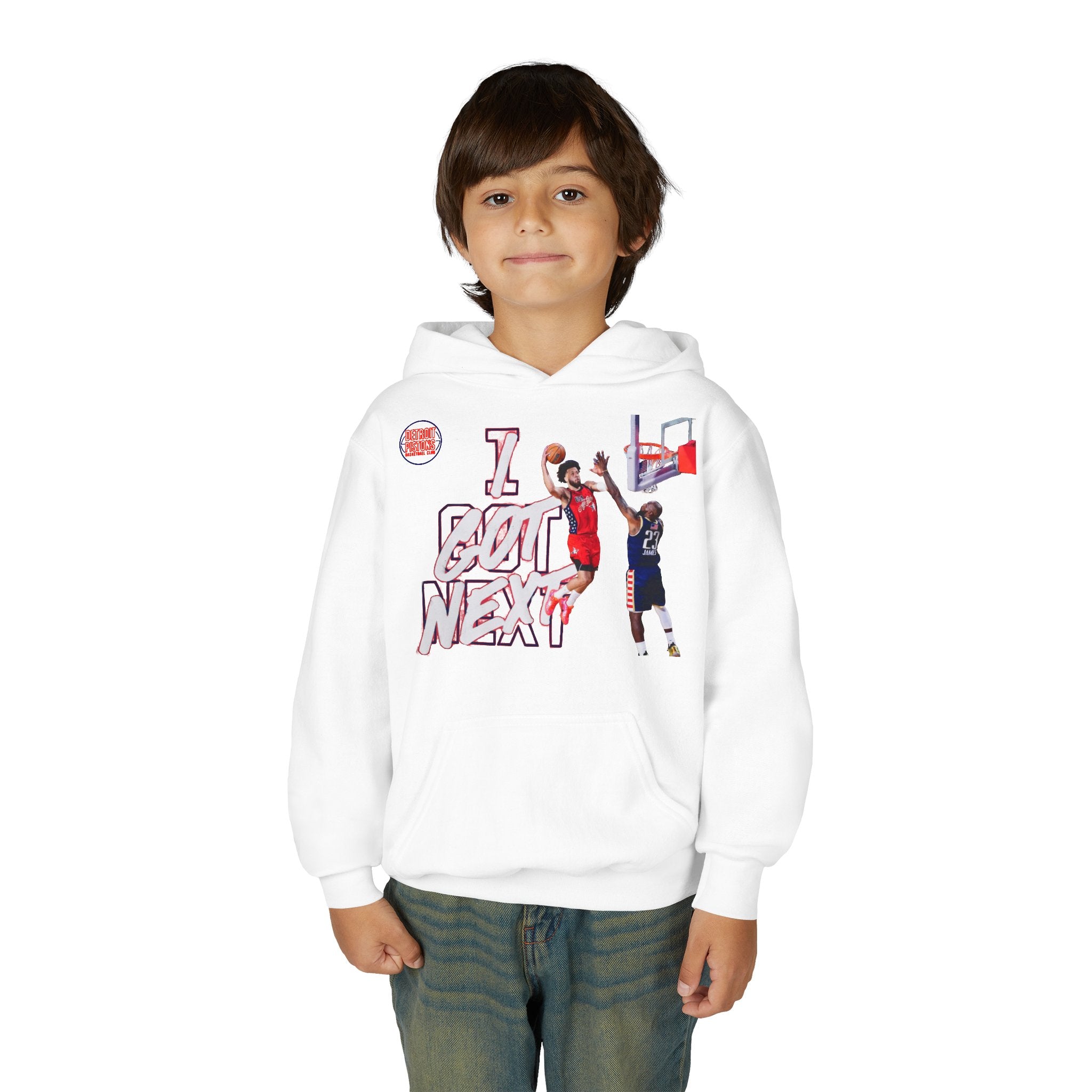 Basketball Hoodie "I Got Next" Youth Pullover