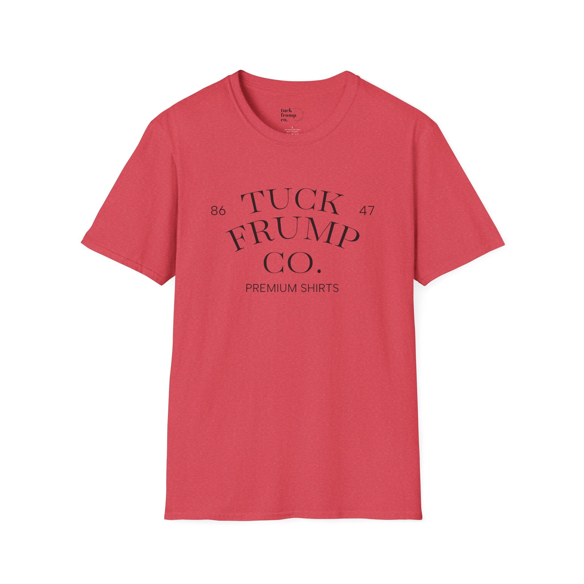 Tuck Frump Co. Minimalist T-Shirt:  Subtle Anti-Fascist Graphic Tee