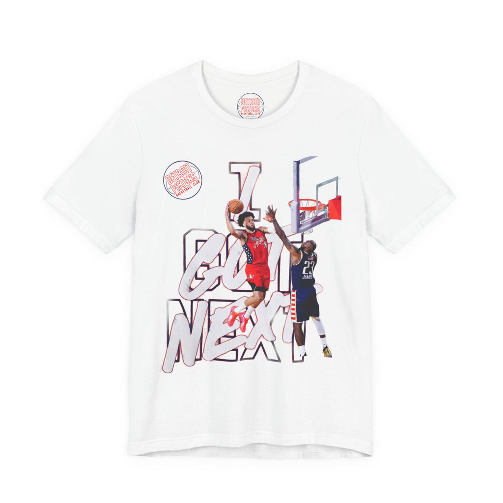 Basketball Dunk Graphic Tee — "Go One Next" Streetwear Shirt