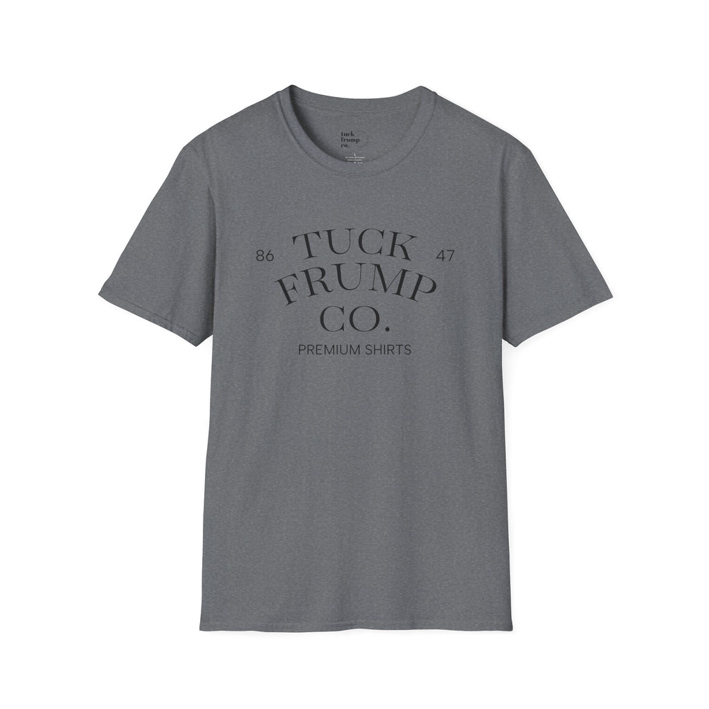 Tuck Frump Co. Minimalist T-Shirt:  Subtle Anti-Fascist Graphic Tee