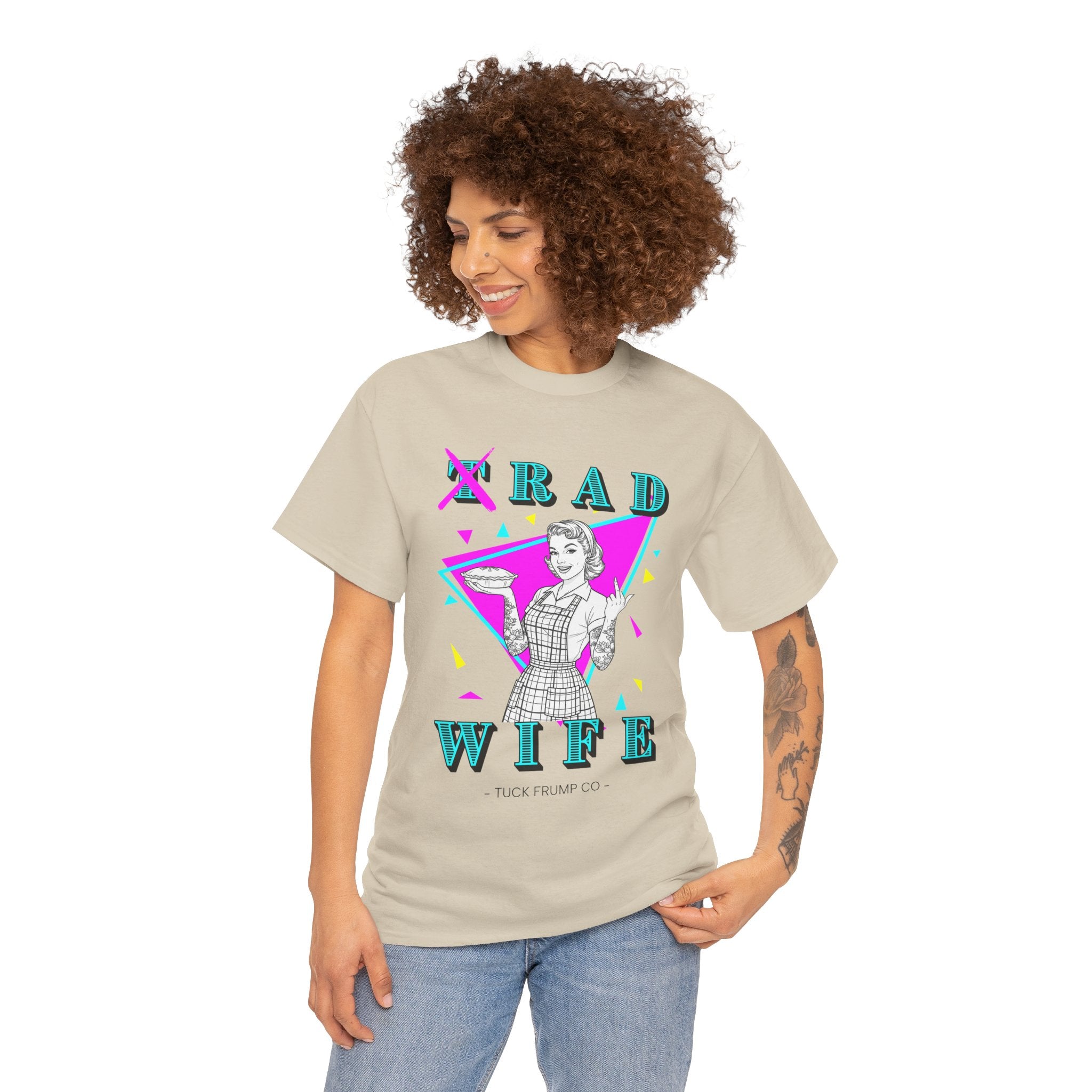RAD WIFE T-SHIRT - 100% Heavy Cotton