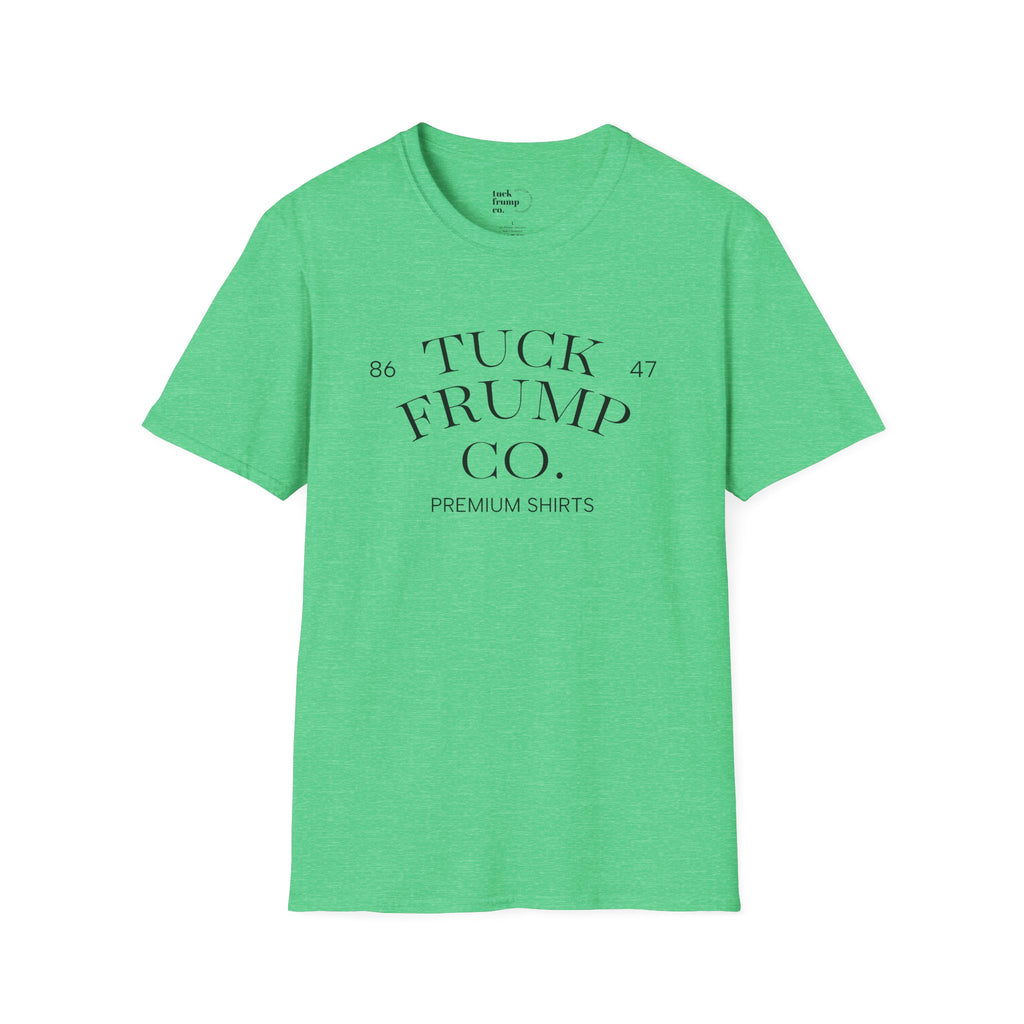 Tuck Frump Co. Minimalist T-Shirt:  Subtle Anti-Fascist Graphic Tee