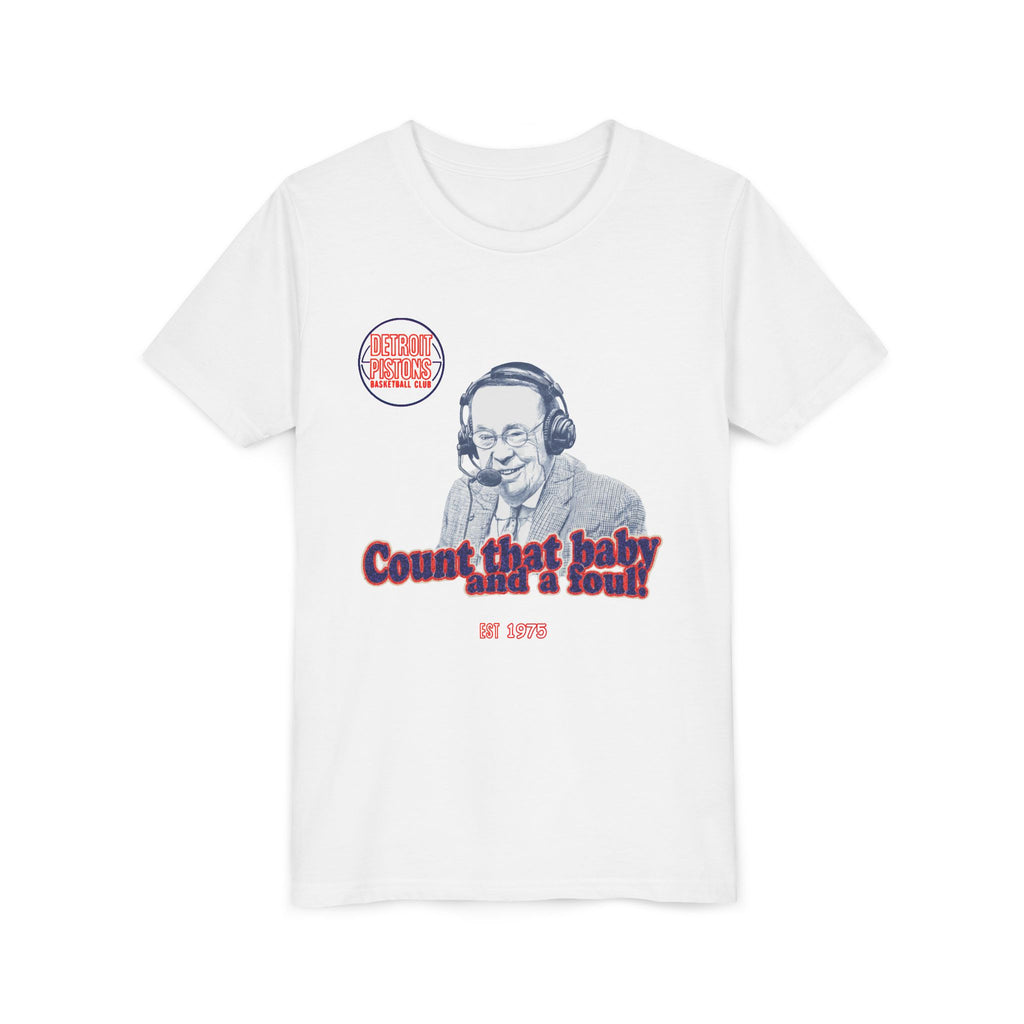 Youth Tee — "Count That Baby And A Soul" Retro Radio DJ Graphic Shirt
