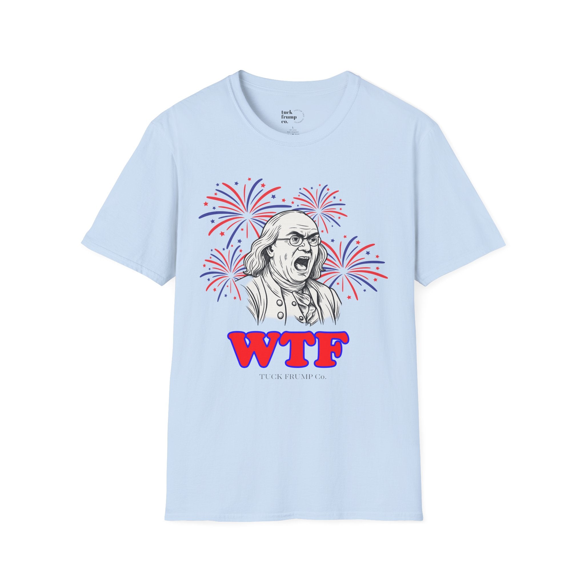 🧨 WTF – Ben Franklin Fireworks Tee