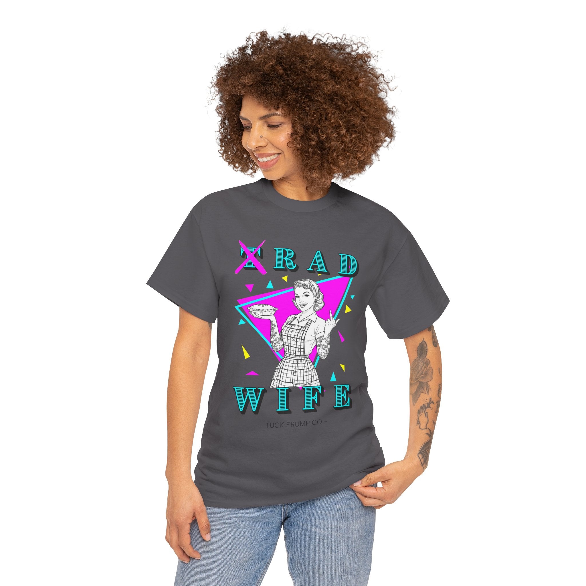 RAD WIFE T-SHIRT - 100% Heavy Cotton