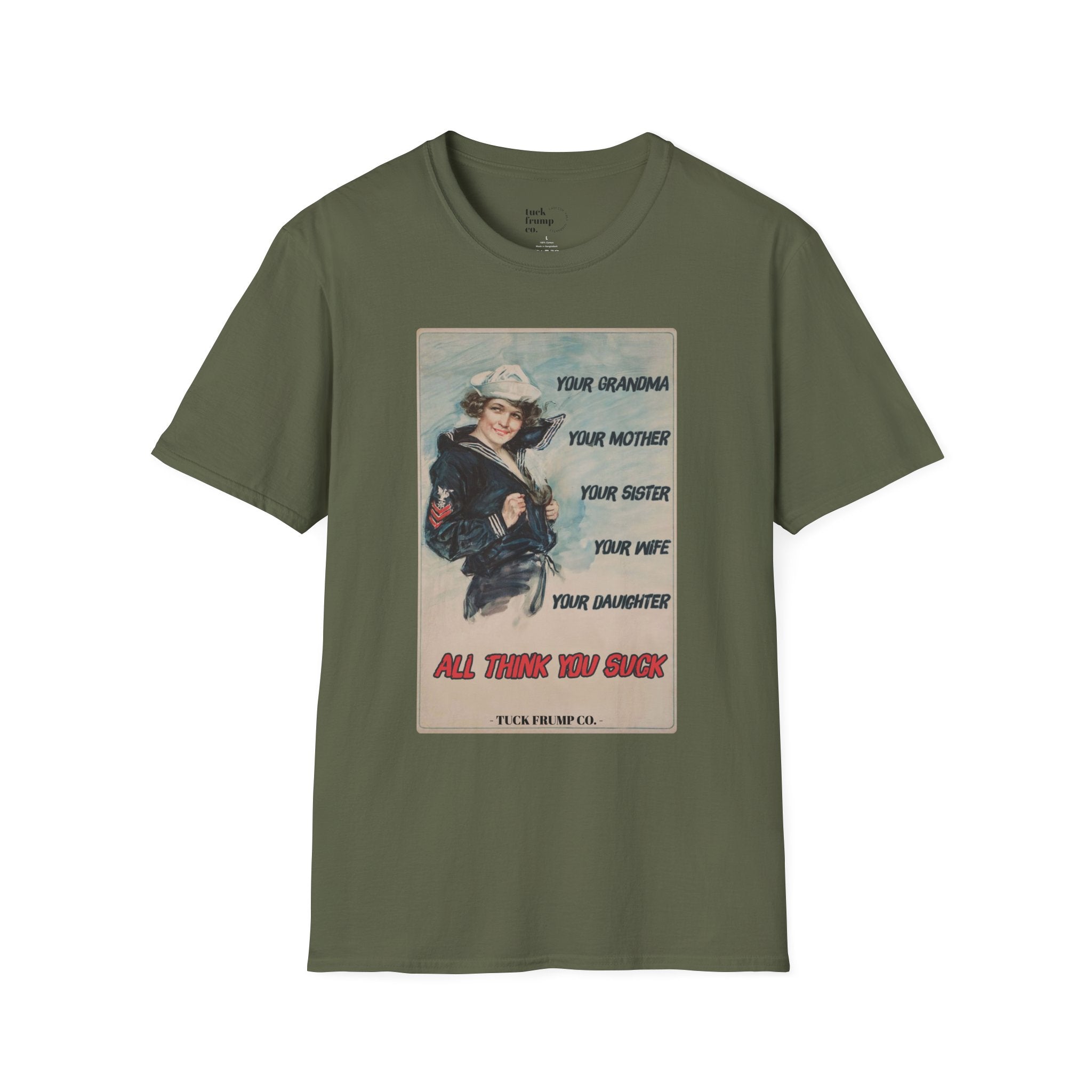 Vintage Woman Power T-Shirt