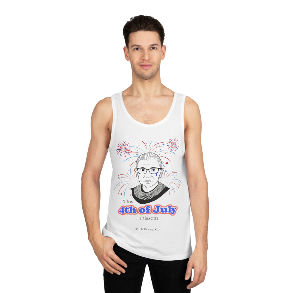 🧨RGB “This 4th of July, I Dissent” Tank Top