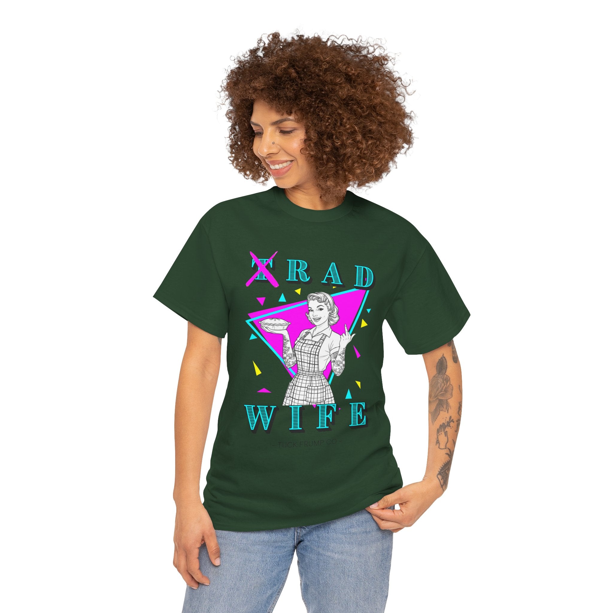 RAD WIFE T-SHIRT - 100% Heavy Cotton