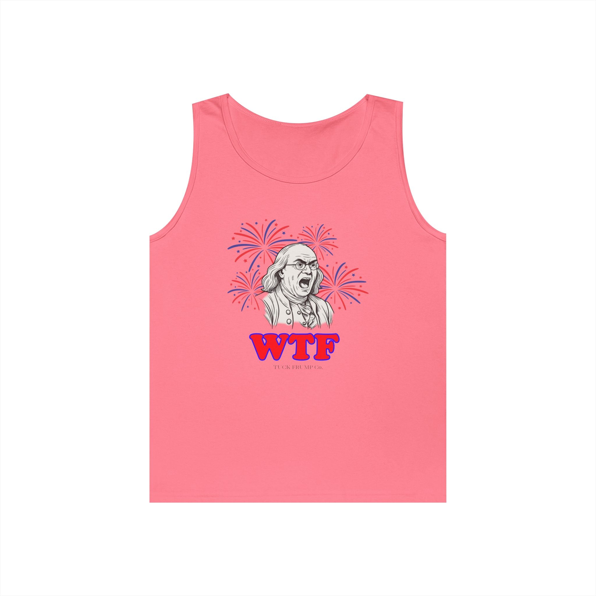 🔥 WTF – Ben Franklin Fireworks Tank Top