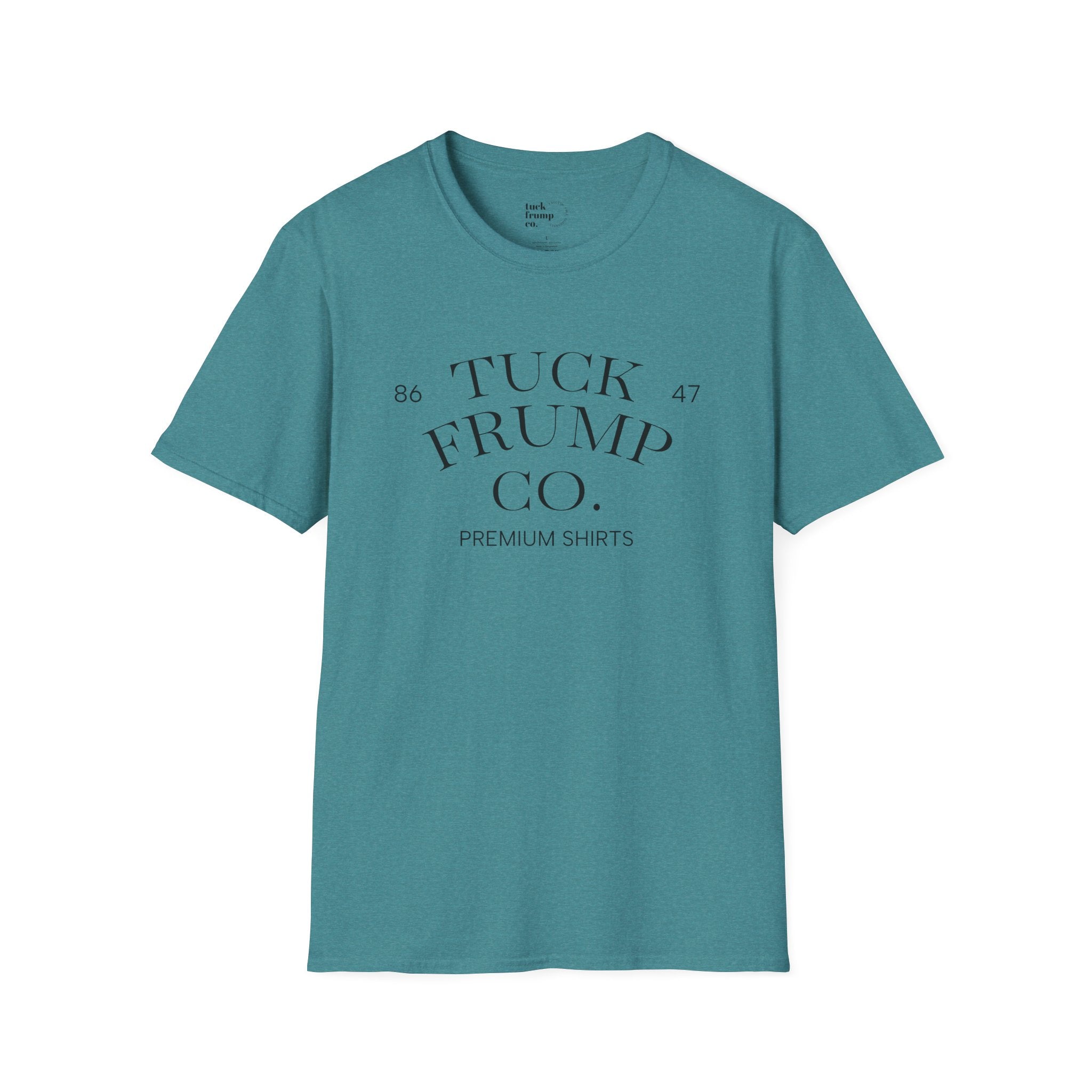 Tuck Frump Co. Minimalist T-Shirt:  Subtle Anti-Fascist Graphic Tee
