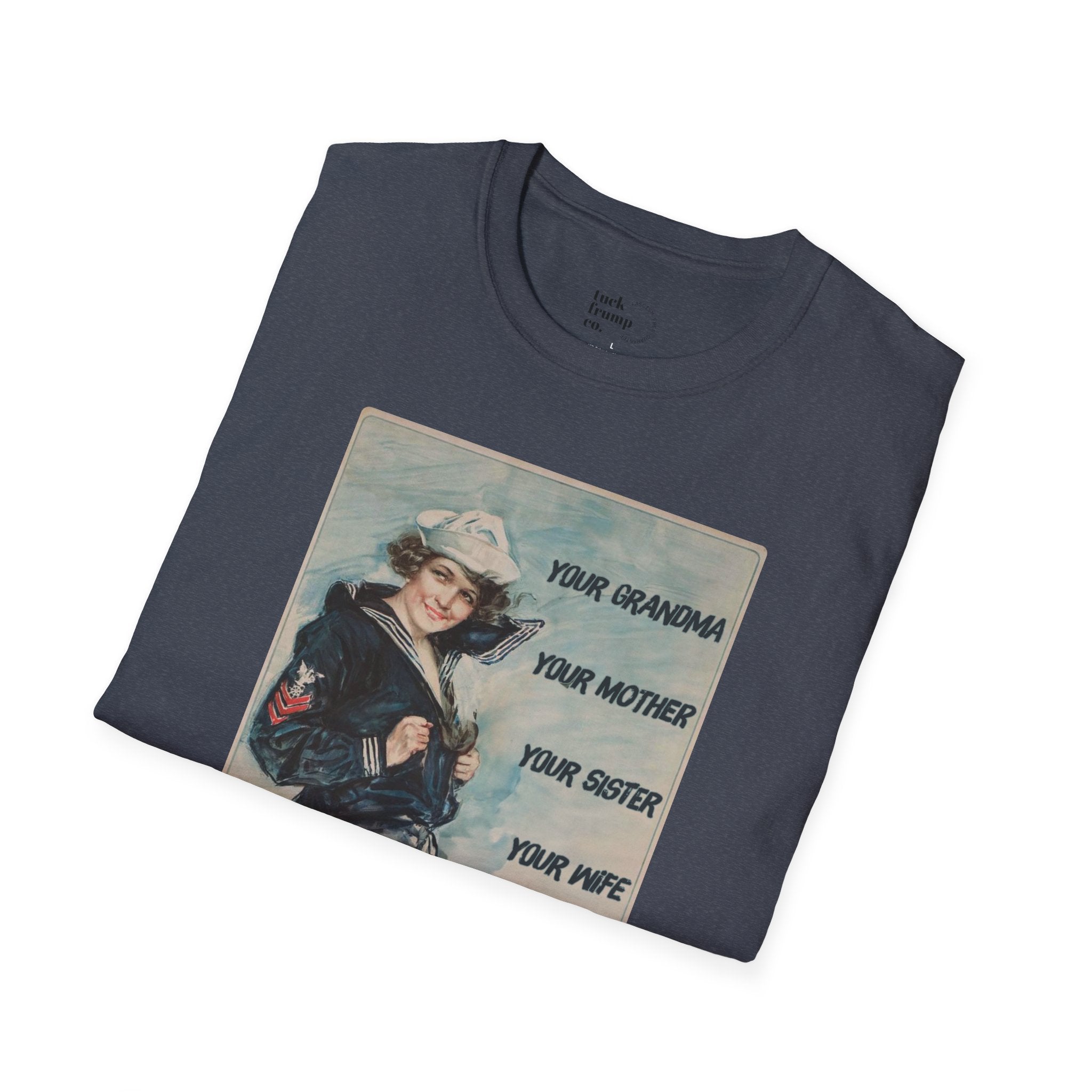 Vintage Woman Power T-Shirt