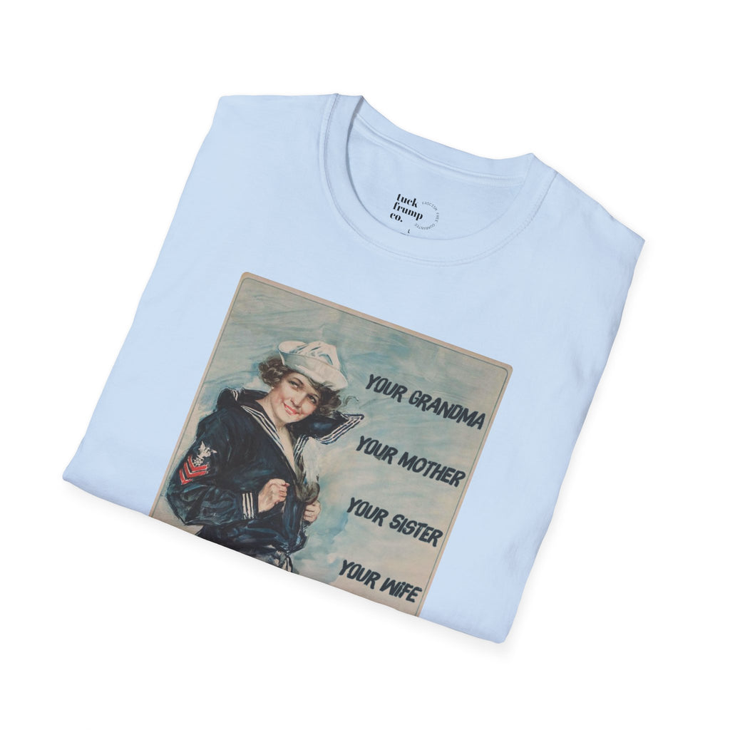 Vintage Woman Power T-Shirt
