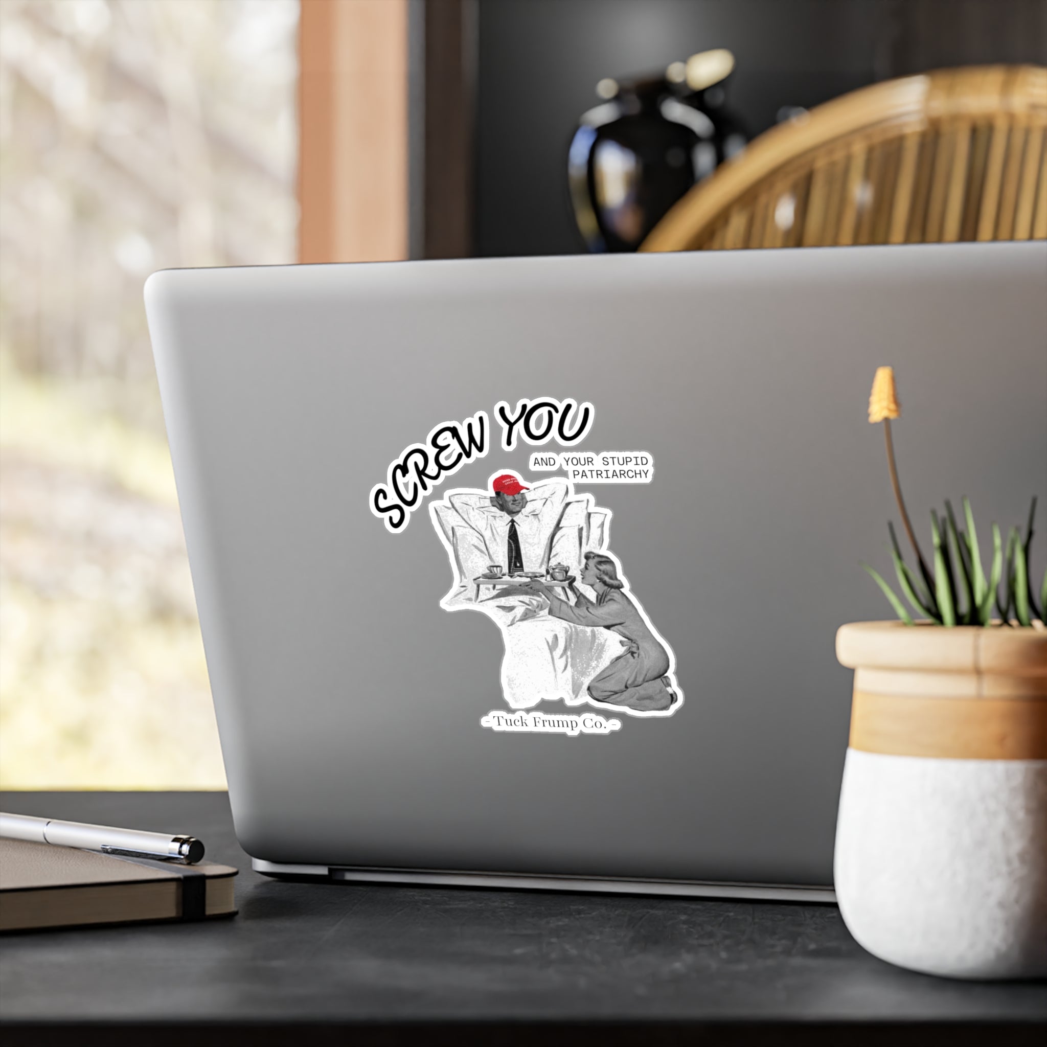 Screw You and Your Stupid Patriarchy - Vinyl Cut Sticker