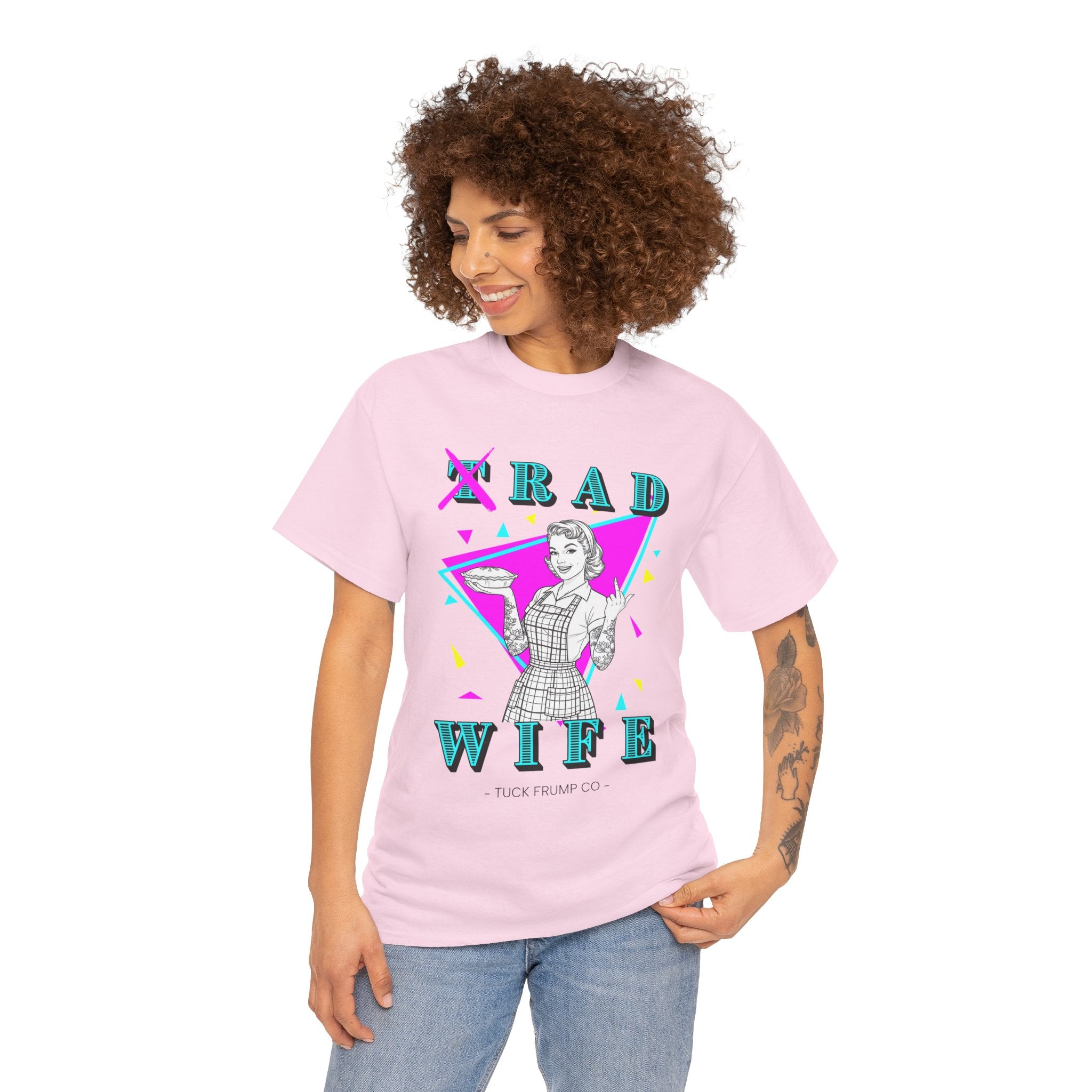RAD WIFE T-SHIRT - 100% Heavy Cotton