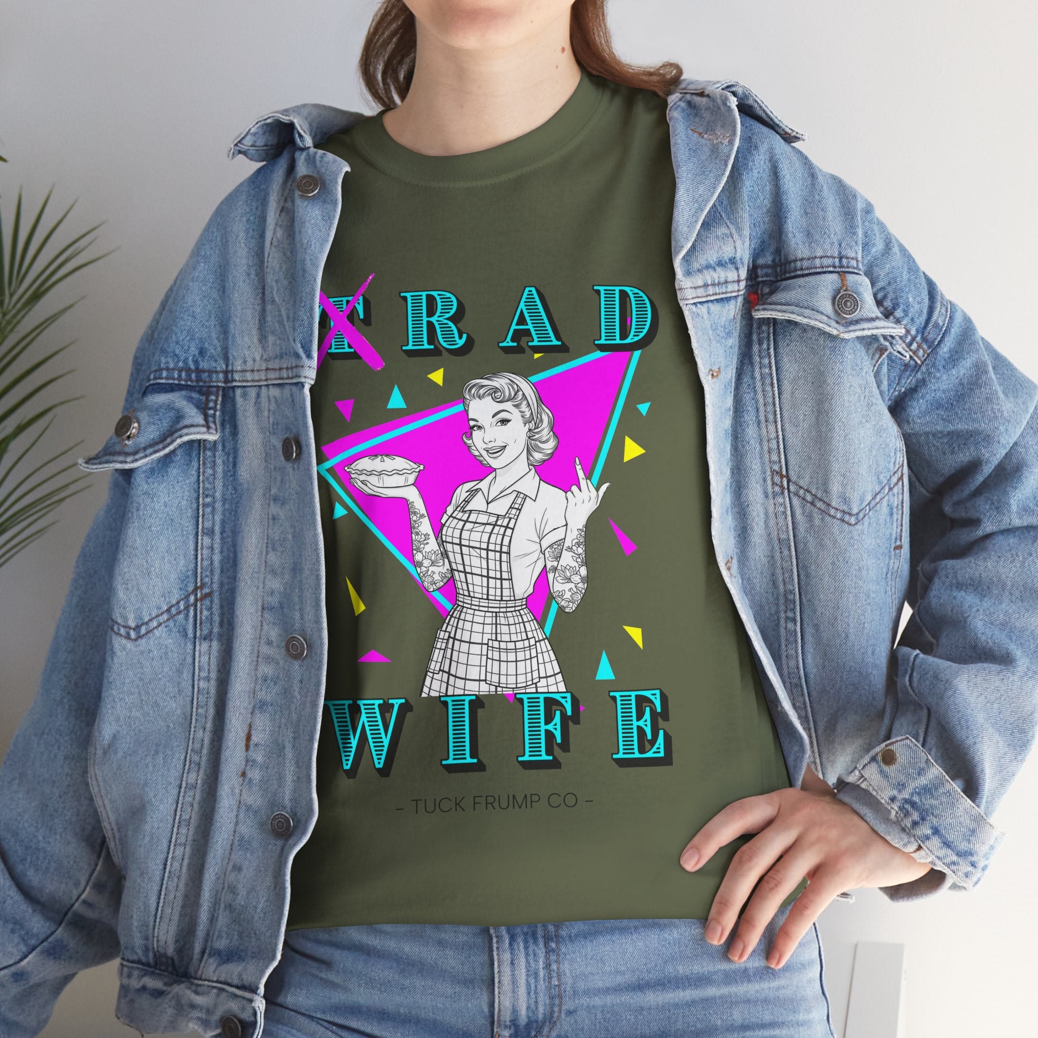 RAD WIFE T-SHIRT - 100% Heavy Cotton