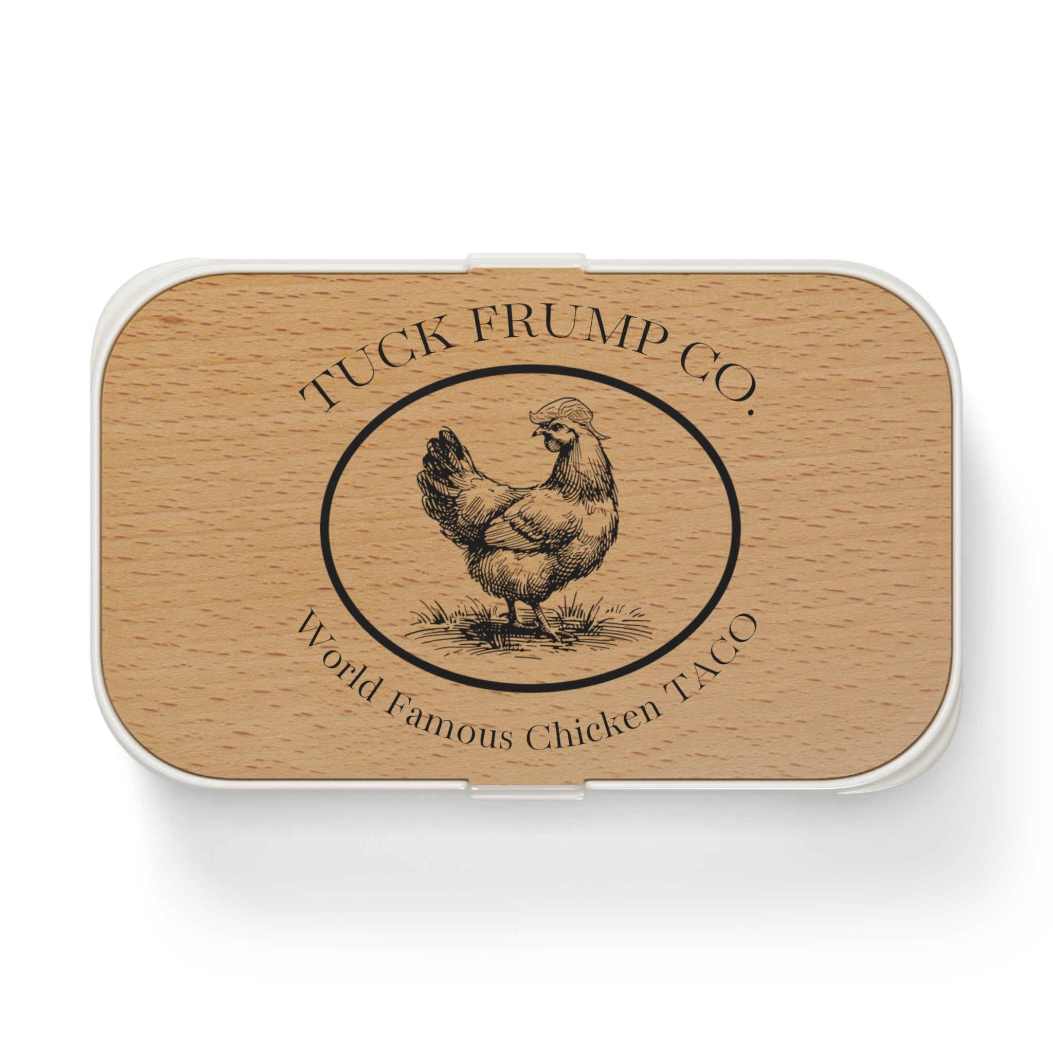 Tuck Frump Co.™ “World Famous Chicken TACO” Bento Box – Lunch With a Side of Side-Eye