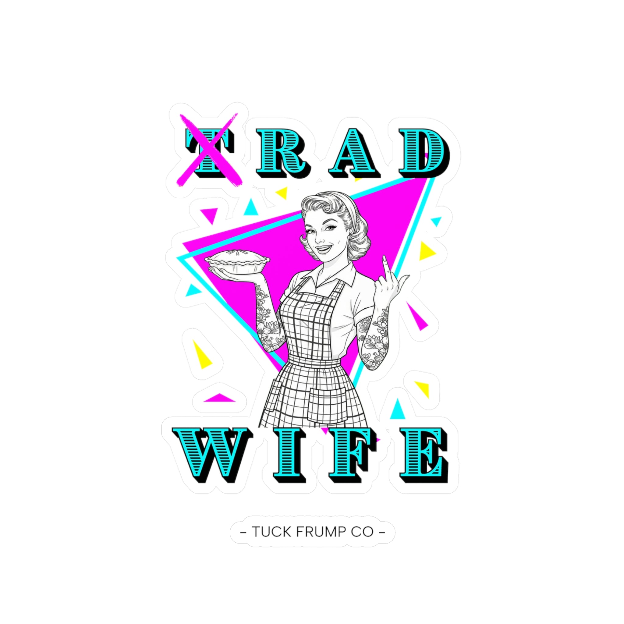 RAD WIFE - Vinyl Cut Sticker