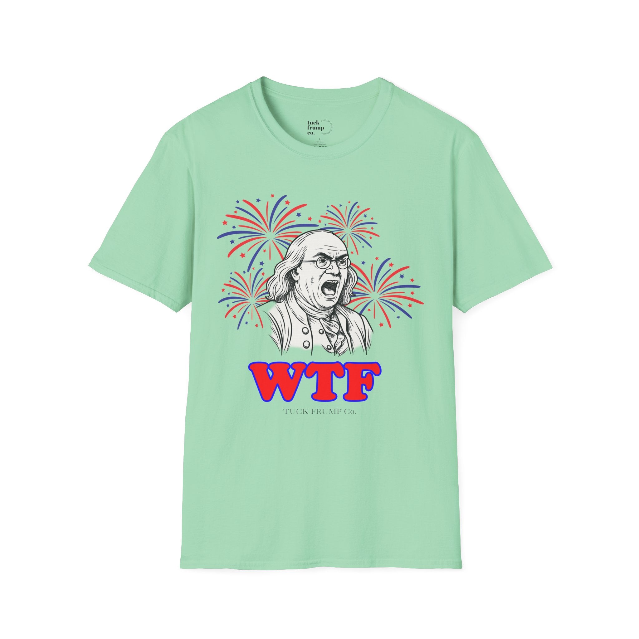 🧨 WTF – Ben Franklin Fireworks Tee