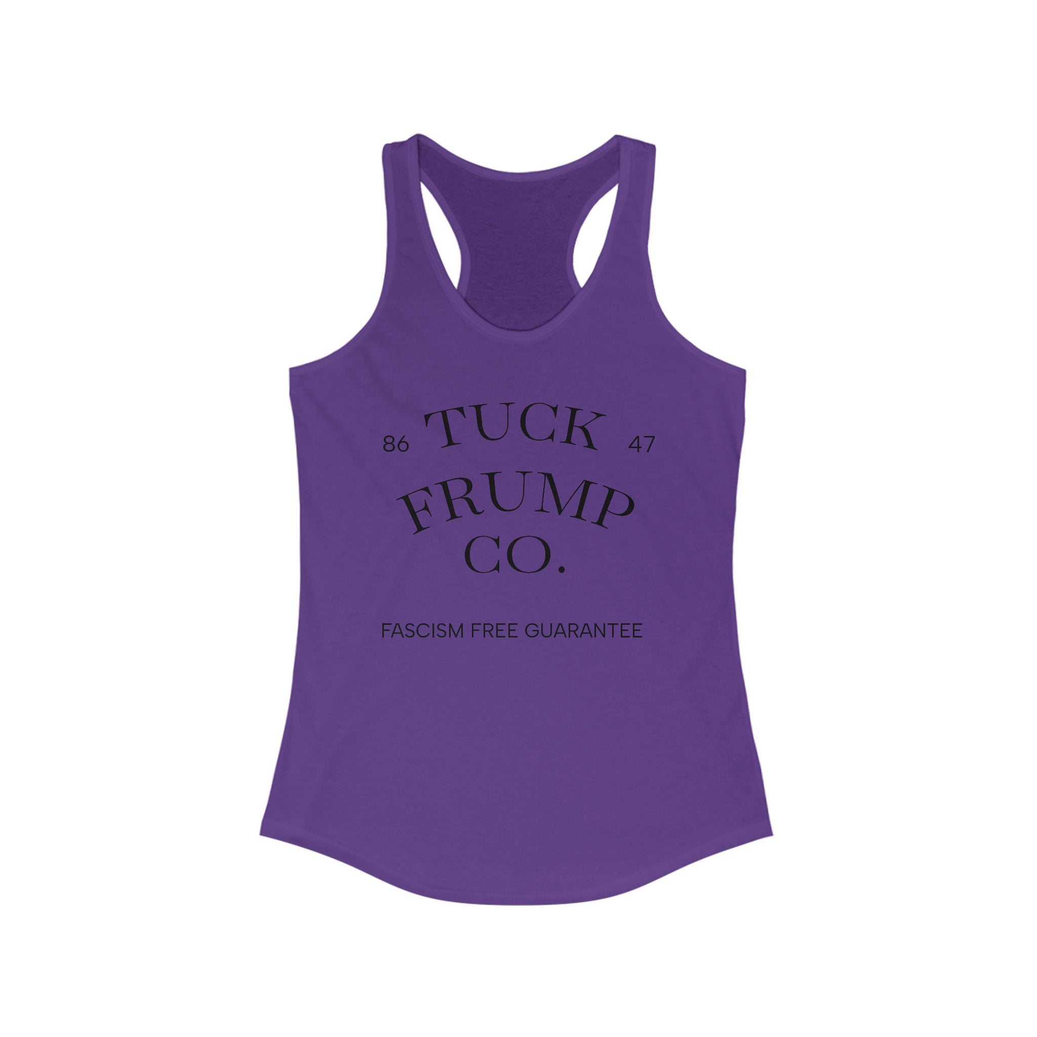 Tuck Frump Co. Minimalist Racerback Tank – Women’s Cut