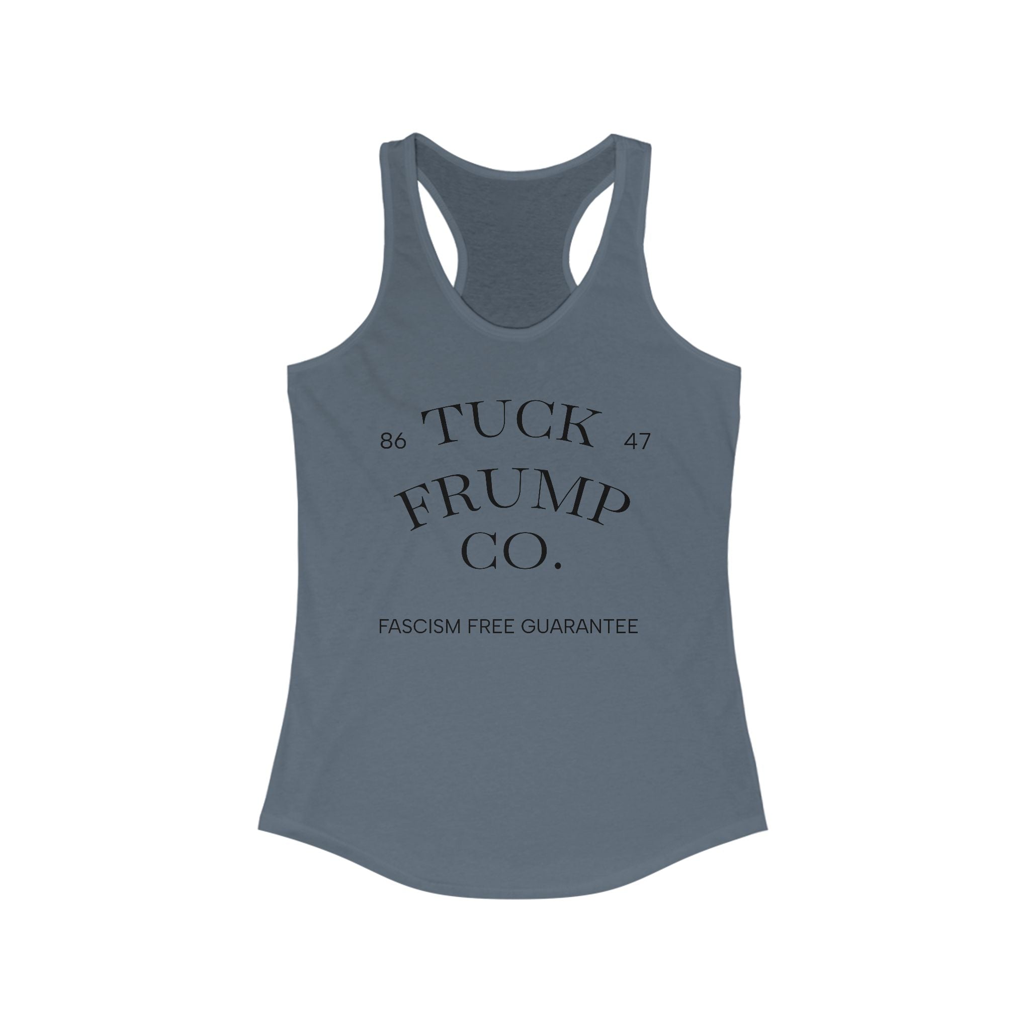 Tuck Frump Co. Minimalist Racerback Tank – Women’s Cut