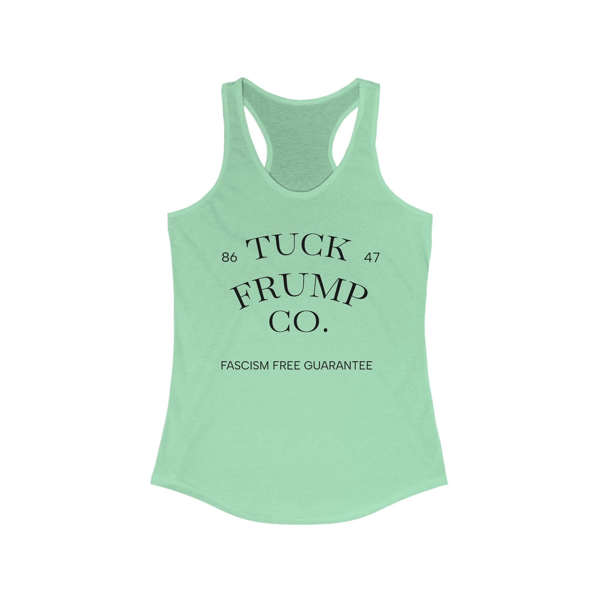 Tuck Frump Co. Minimalist Racerback Tank – Women’s Cut