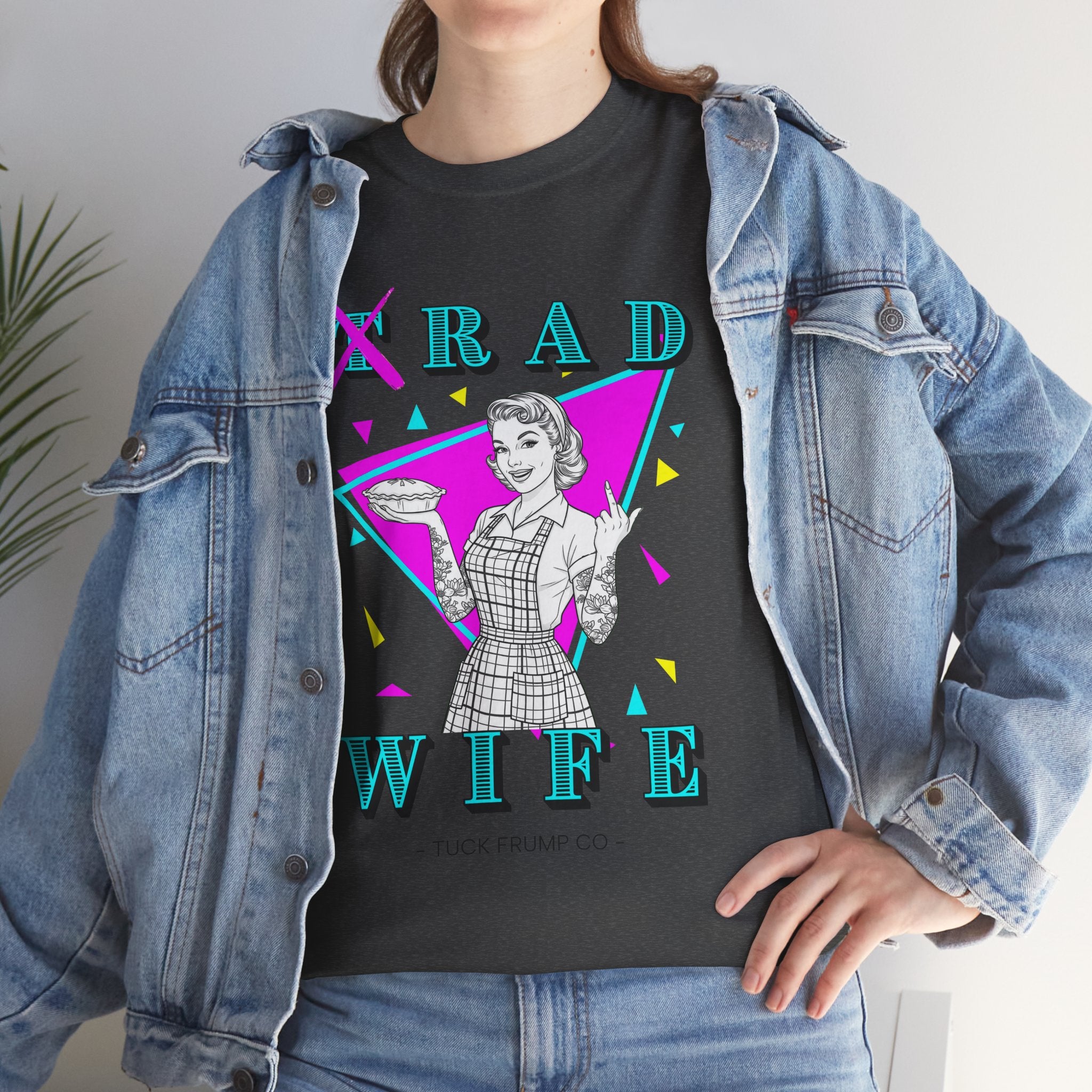 RAD WIFE T-SHIRT - 100% Heavy Cotton