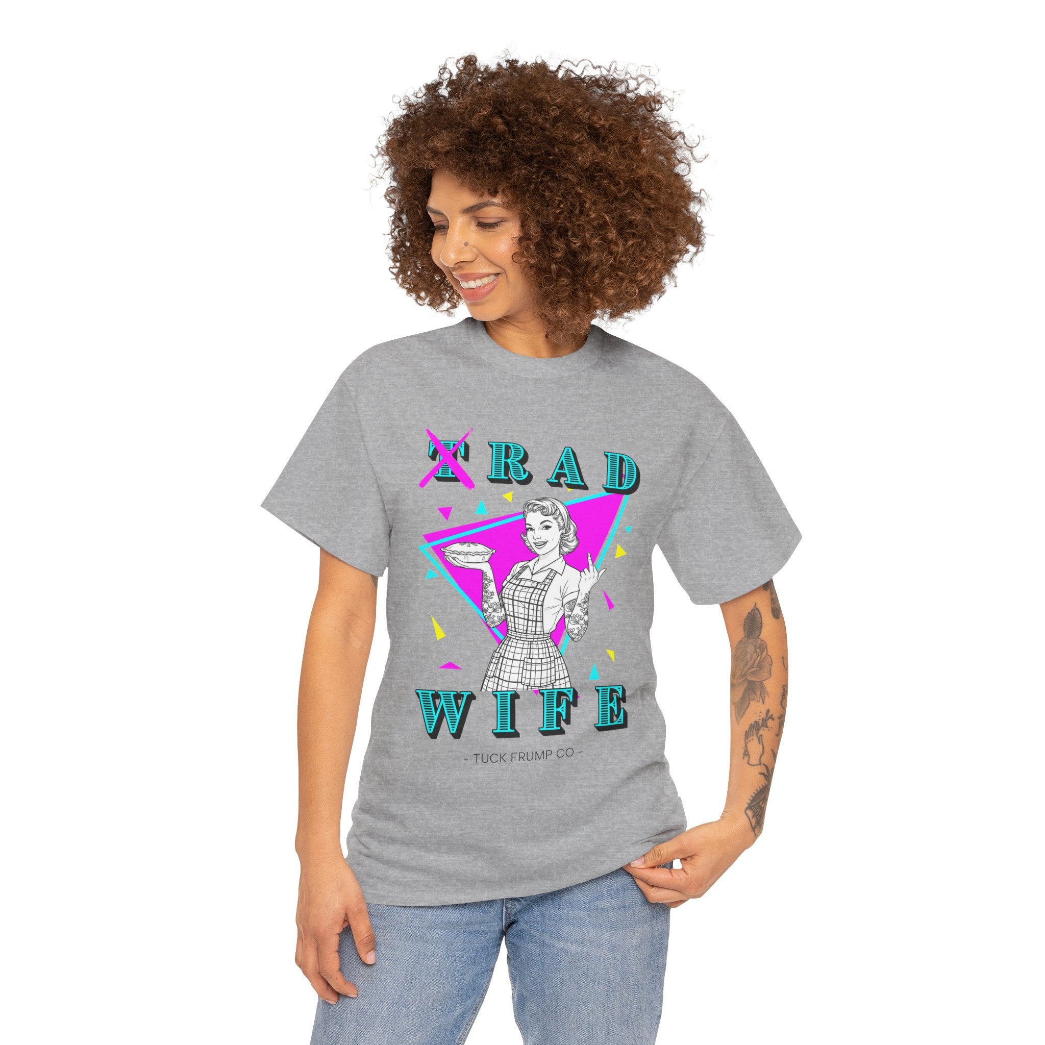 RAD WIFE T-SHIRT - 100% Heavy Cotton