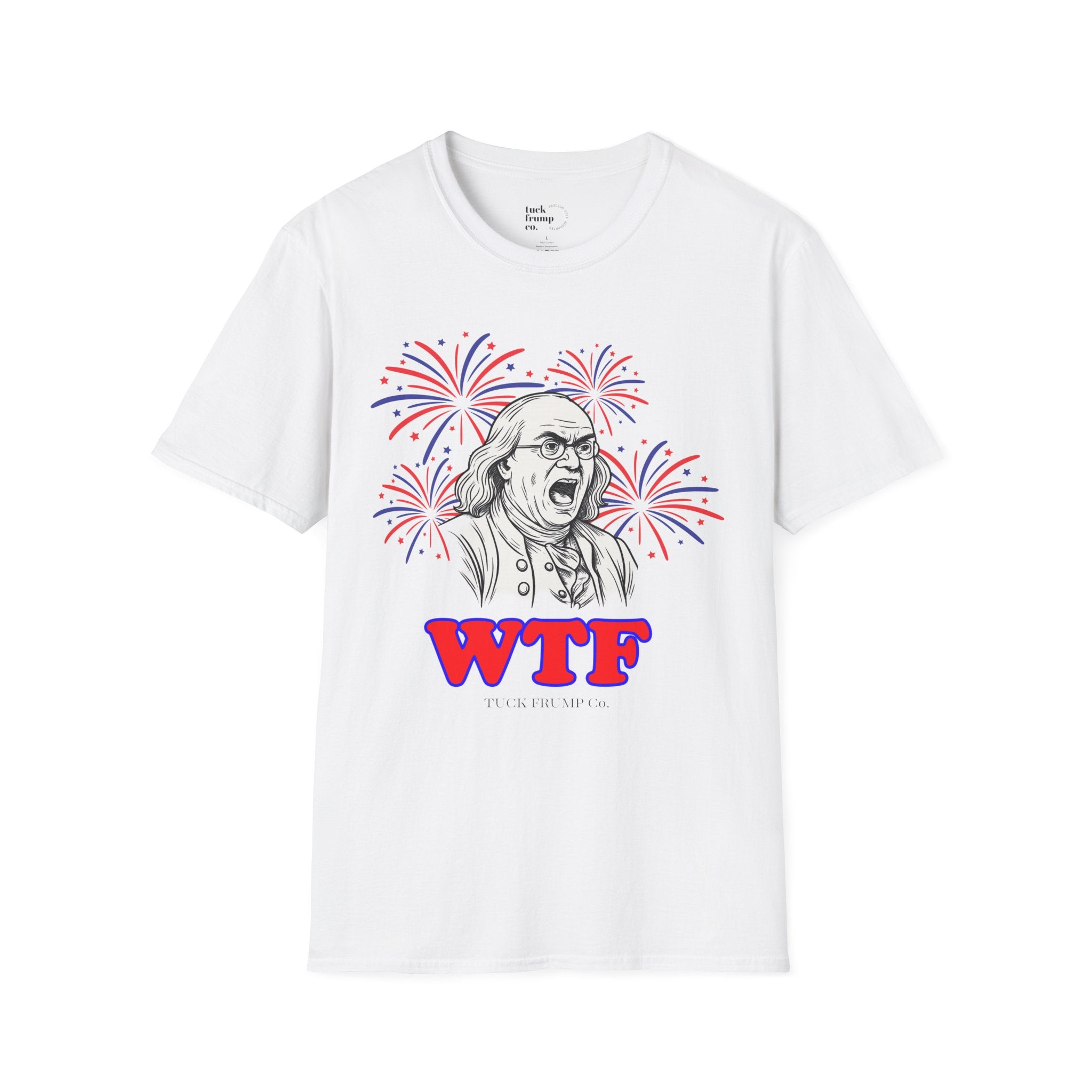 🧨 WTF – Ben Franklin Fireworks Tee