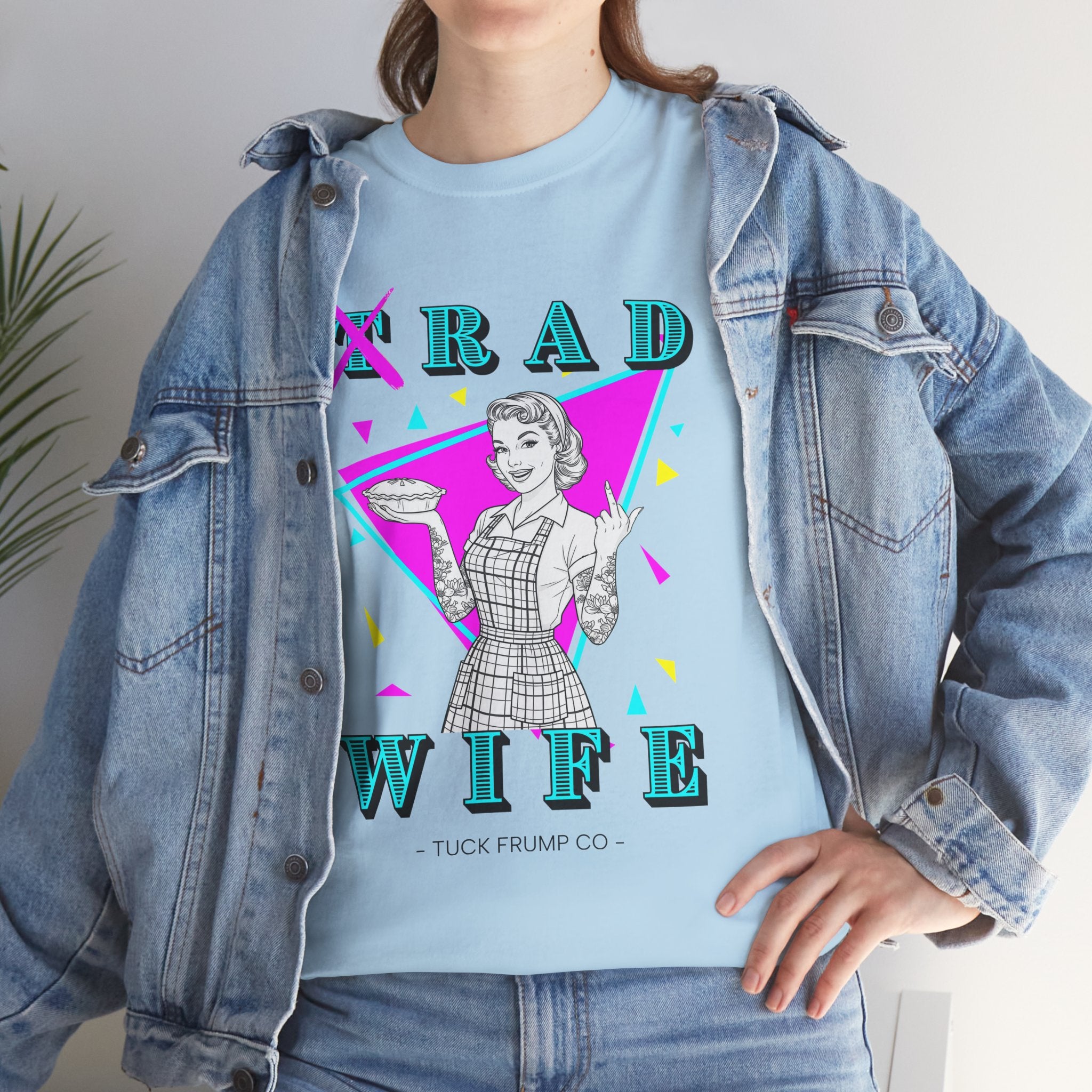 RAD WIFE T-SHIRT - 100% Heavy Cotton