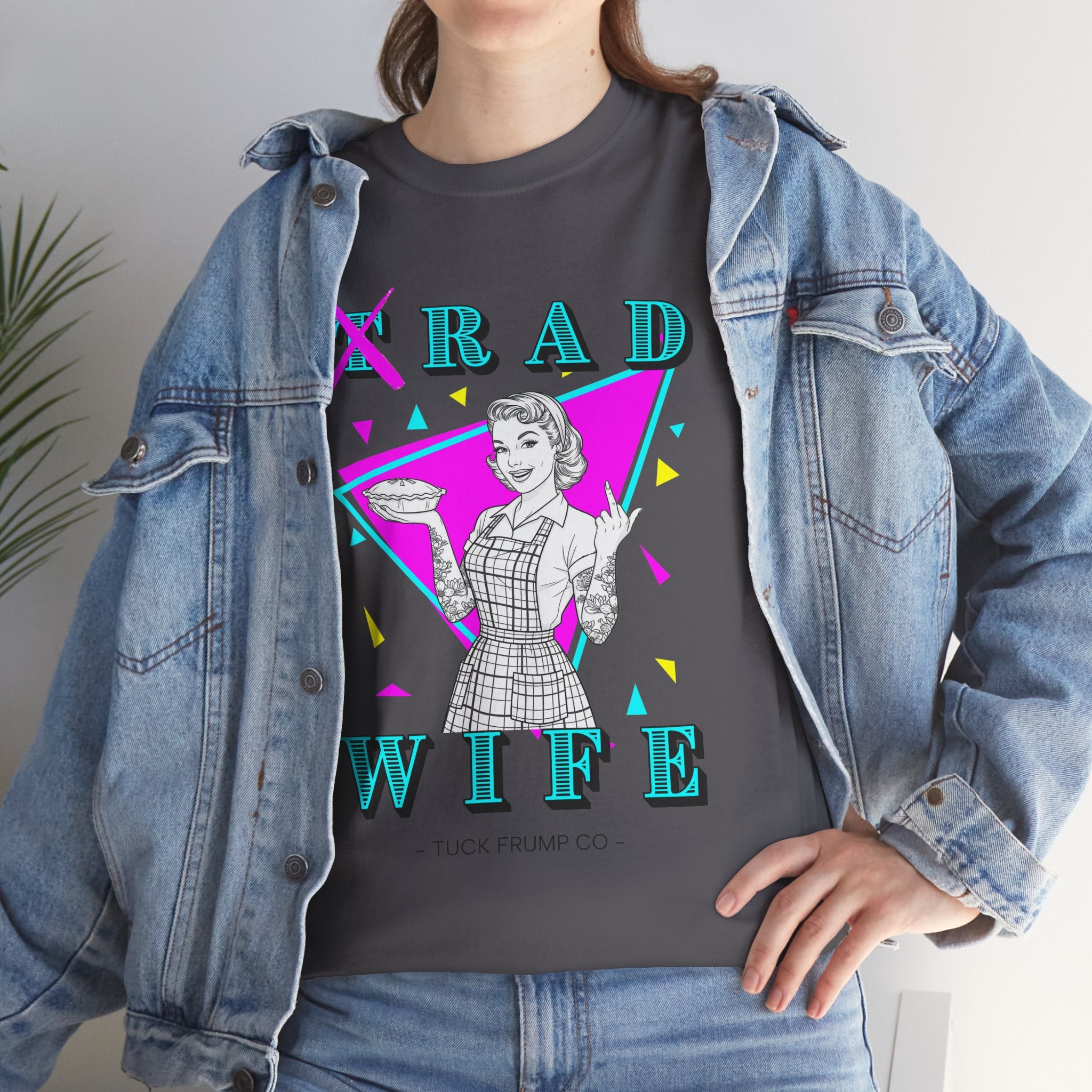 RAD WIFE T-SHIRT - 100% Heavy Cotton